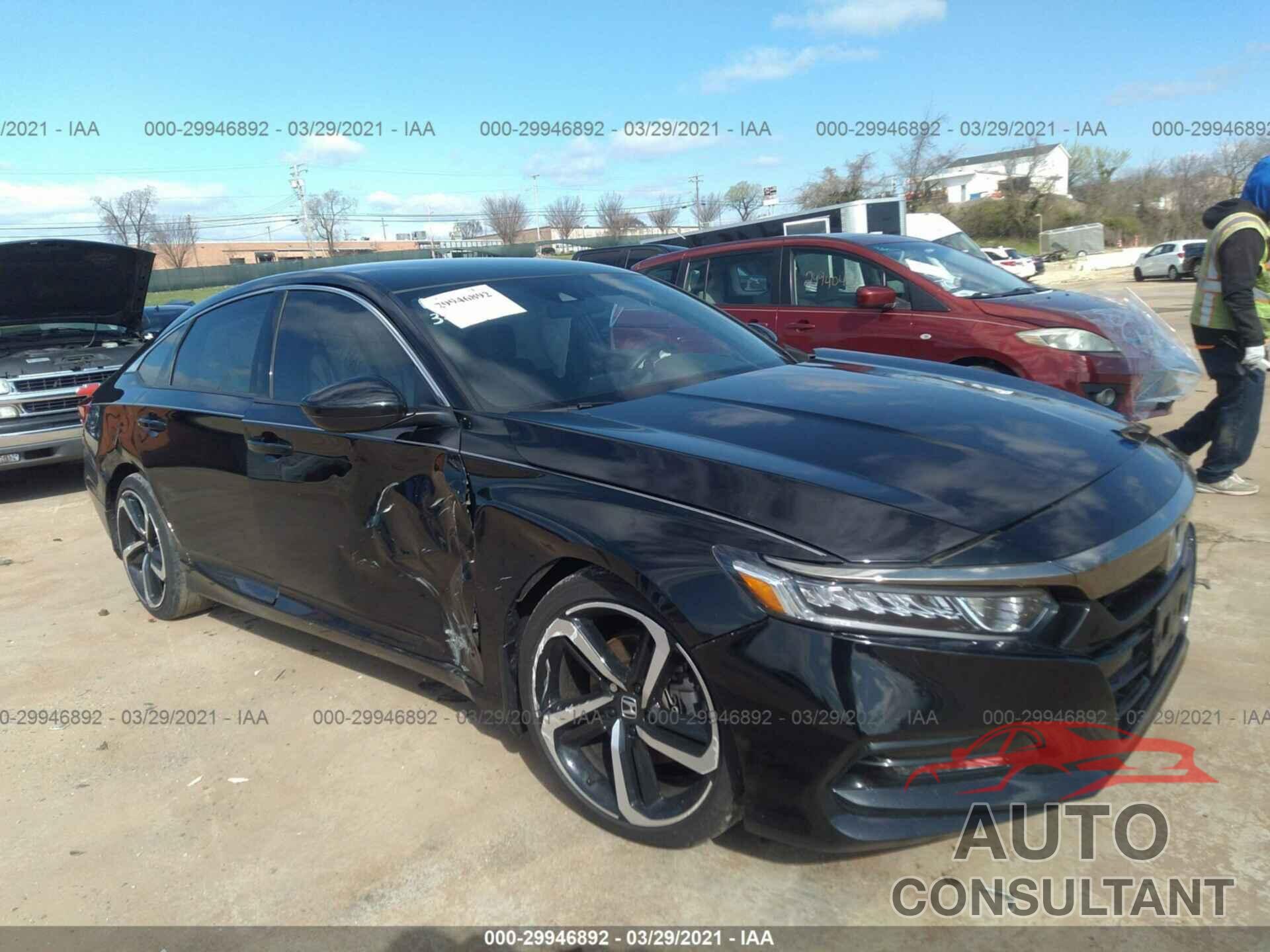 HONDA ACCORD SEDAN 2018 - 1HGCV1F32JA158567