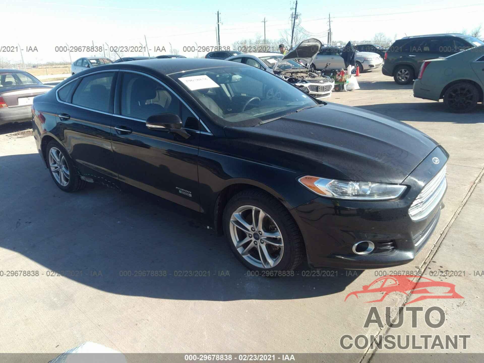 FORD FUSION ENERGI 2016 - 3FA6P0SU9GR105075