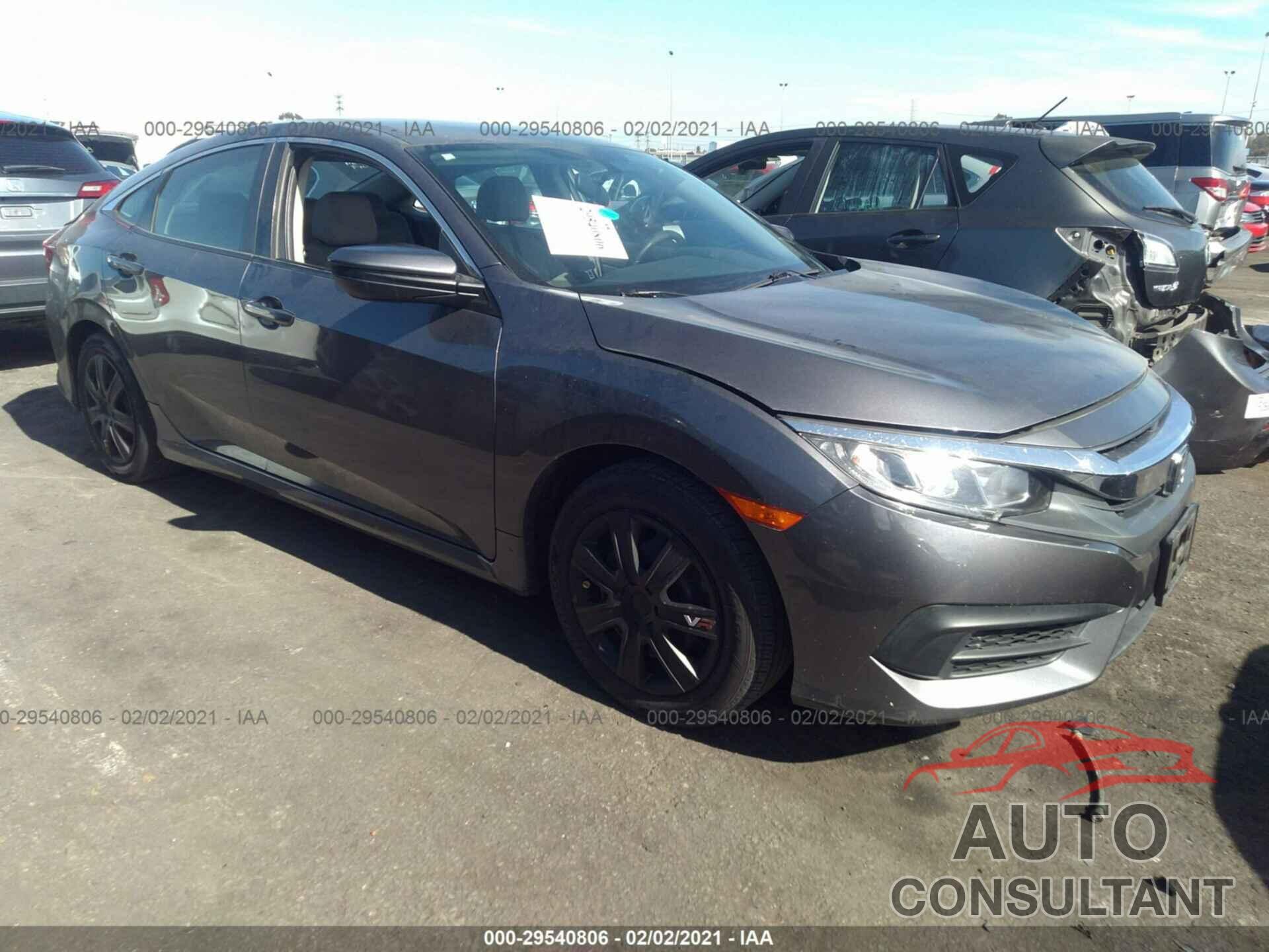 HONDA CIVIC SEDAN 2016 - 19XFC2F53GE248180