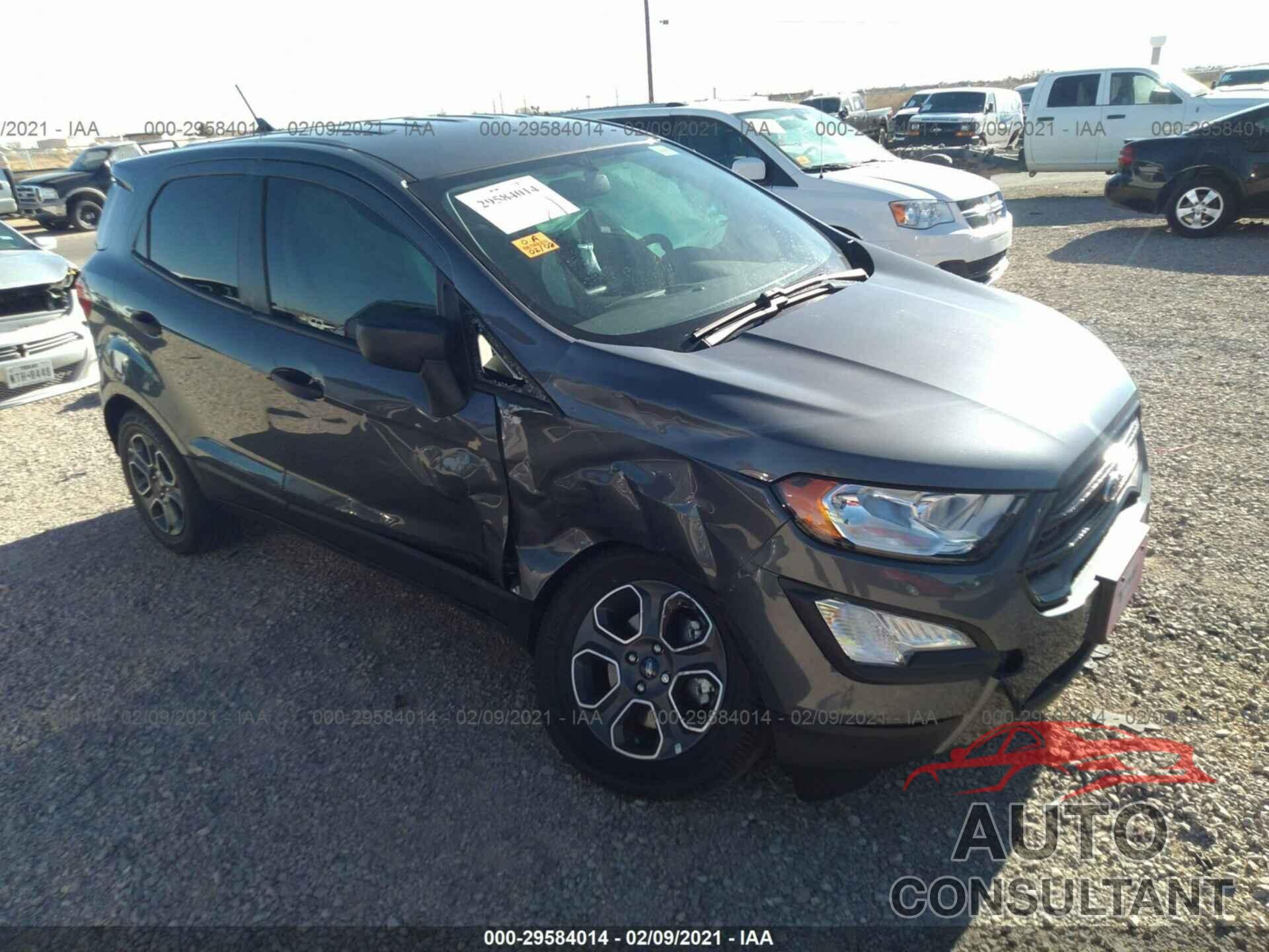 FORD ECOSPORT 2020 - MAJ3S2FE6LC394893