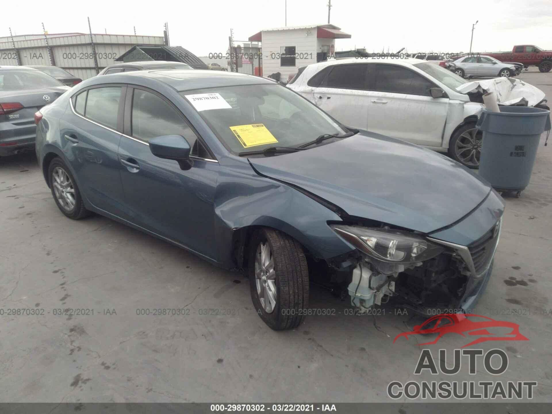 MAZDA MAZDA3 2016 - 3MZBM1W75GM303125