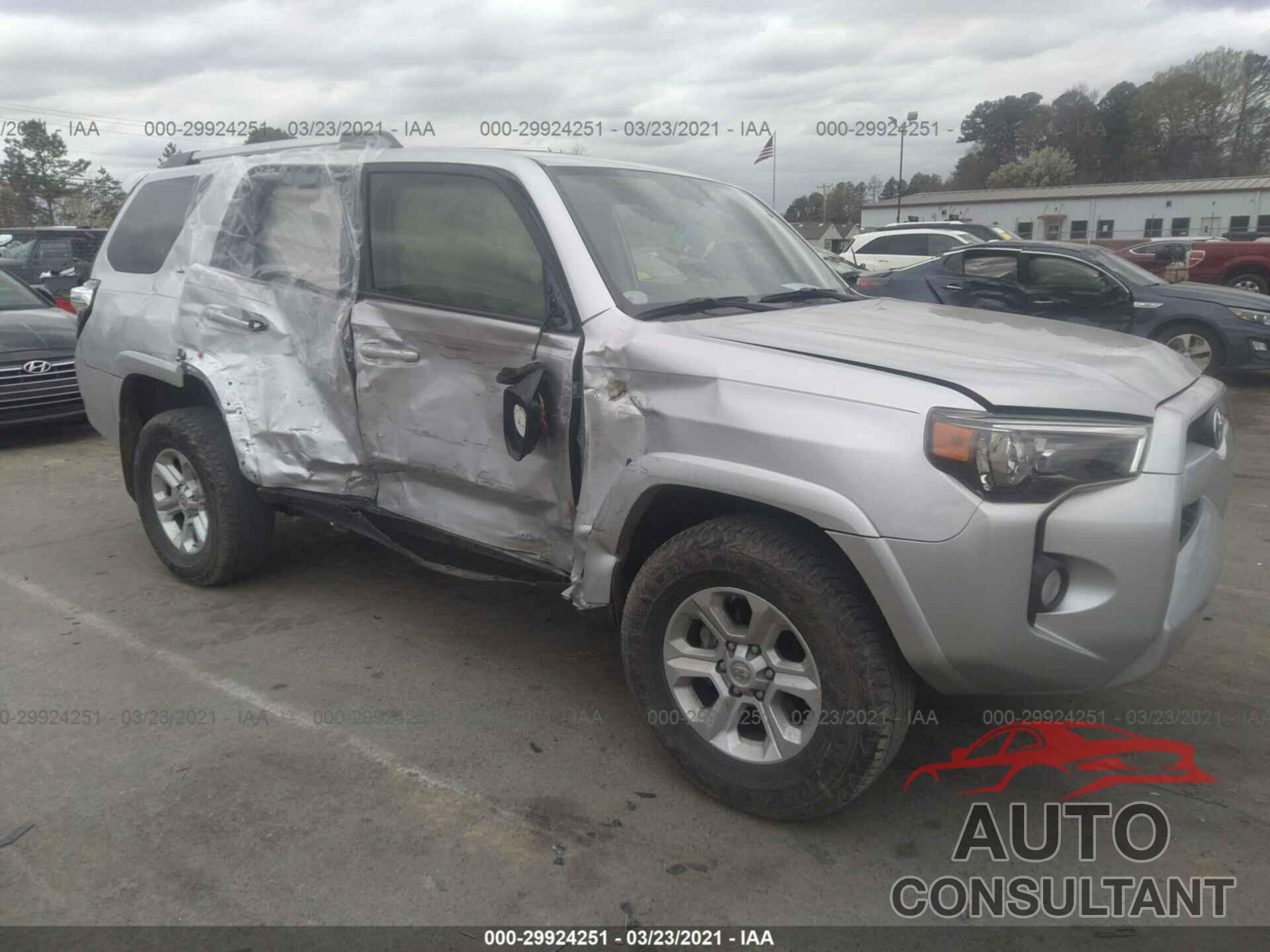 TOYOTA 4RUNNER 2019 - JTEBU5JR6K5711601