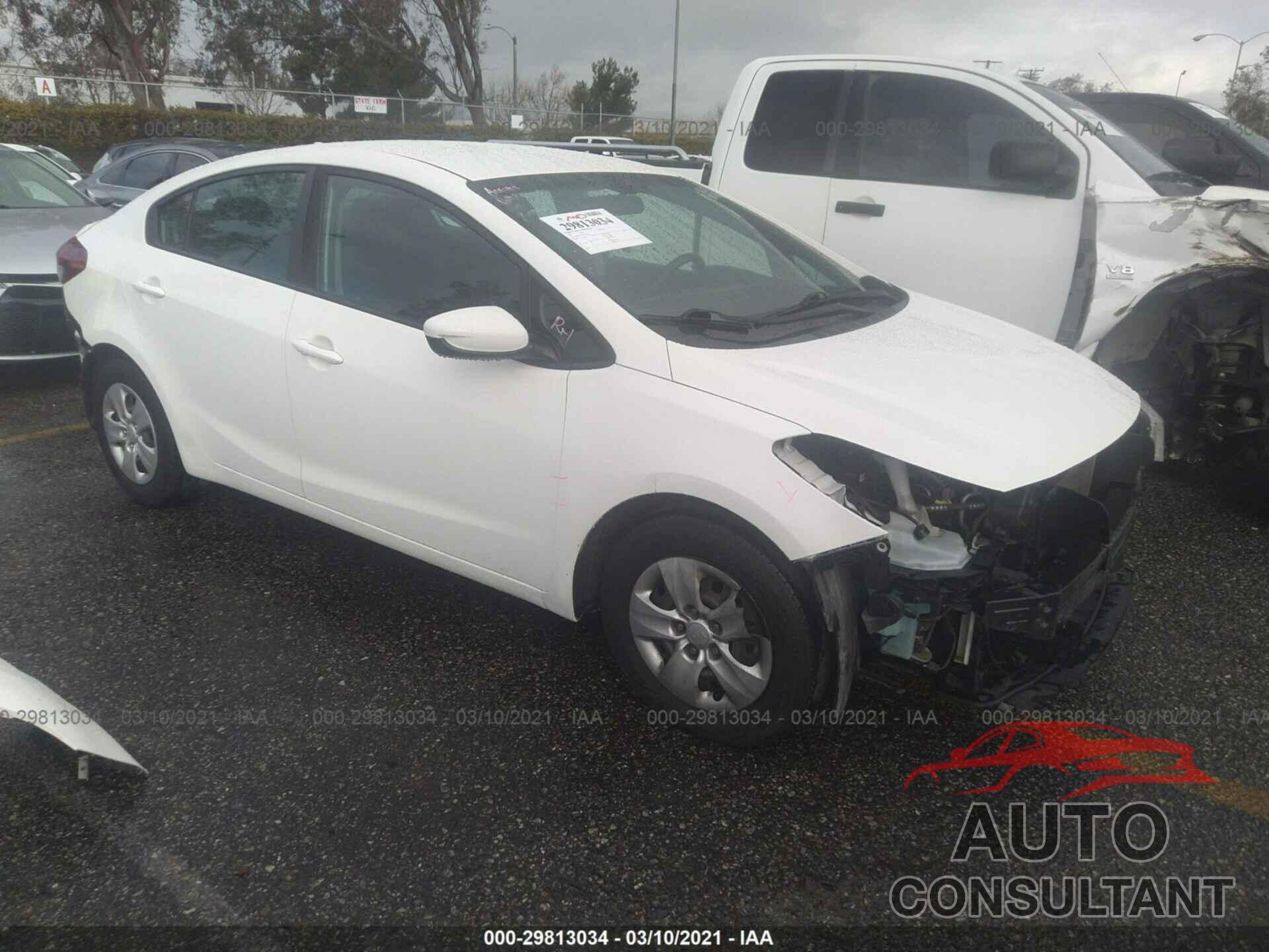 KIA FORTE 2017 - 3KPFK4A7XHE120561