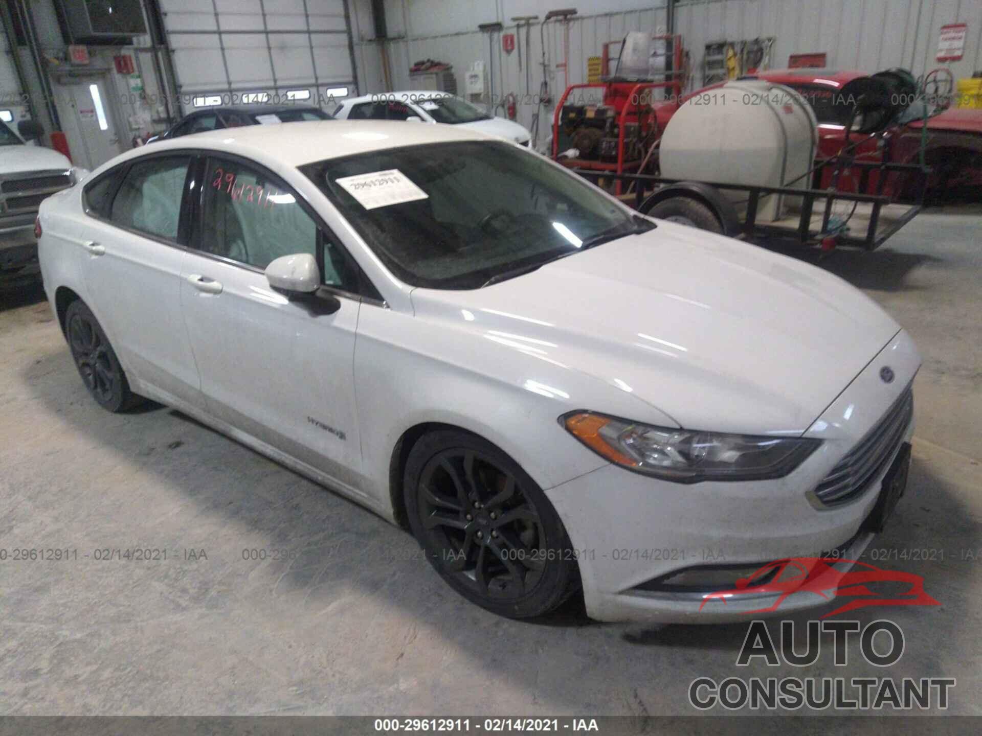 FORD FUSION HYBRID 2018 - 3FA6P0LU1JR102760