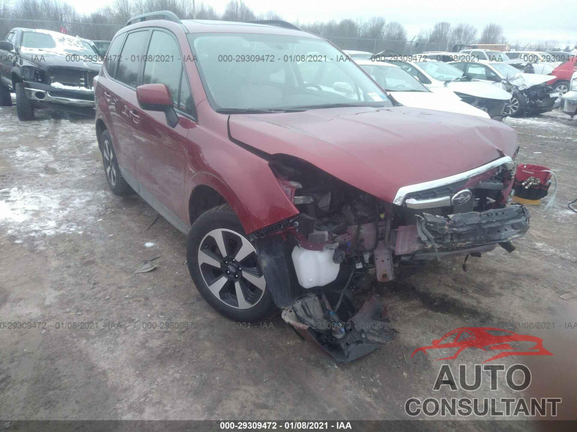 SUBARU FORESTER 2018 - JF2SJAGC3JH477375
