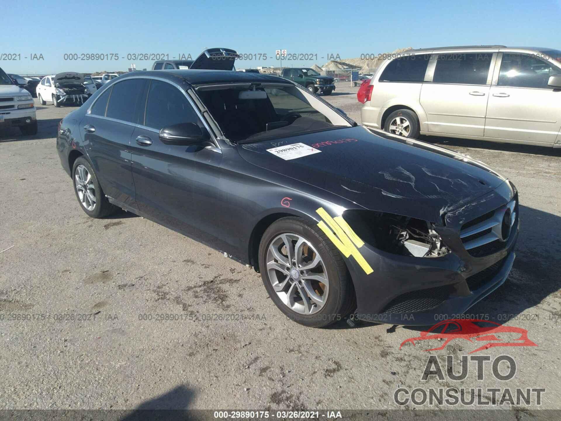 MERCEDES-BENZ C-CLASS 2016 - 55SWF4JB3GU105156
