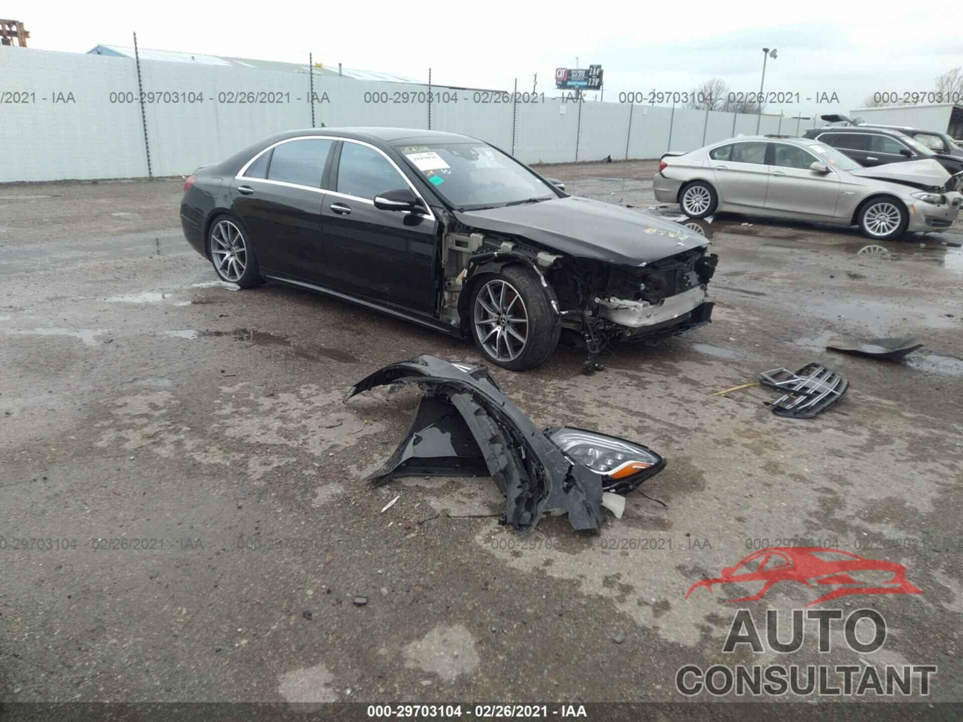 MERCEDES-BENZ S-CLASS 2019 - WDDUG6GB5KA492972