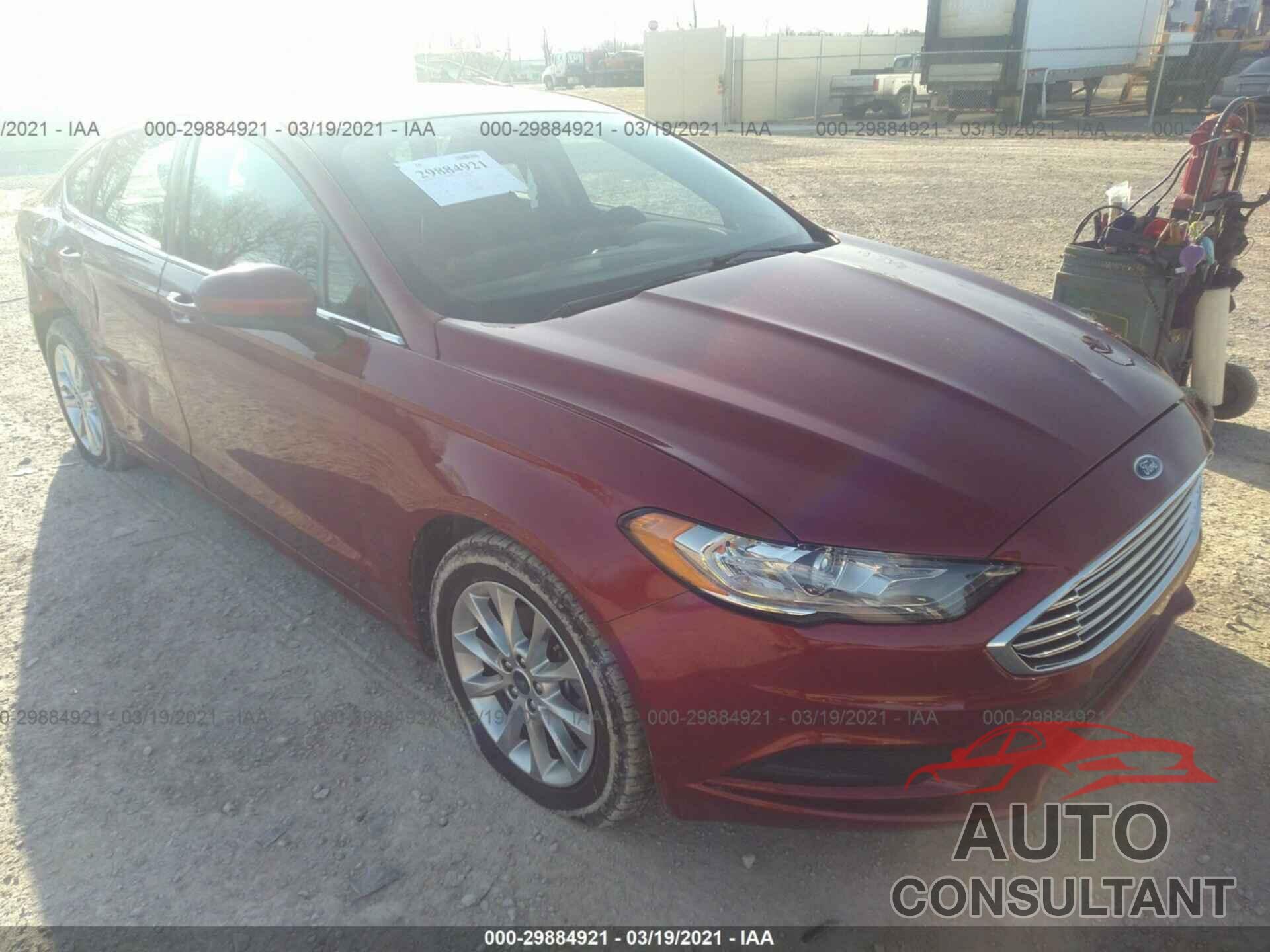 FORD FUSION 2017 - 3FA6P0HD1HR219807