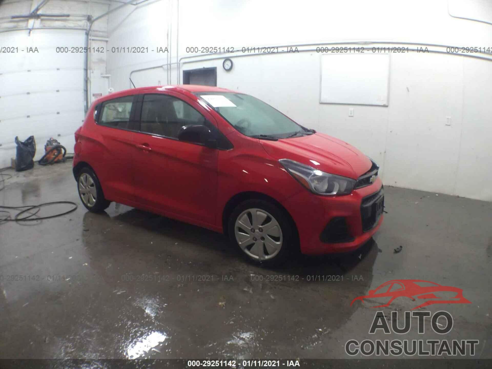 CHEVROLET SPARK 2016 - KL8CB6SA0GC602740