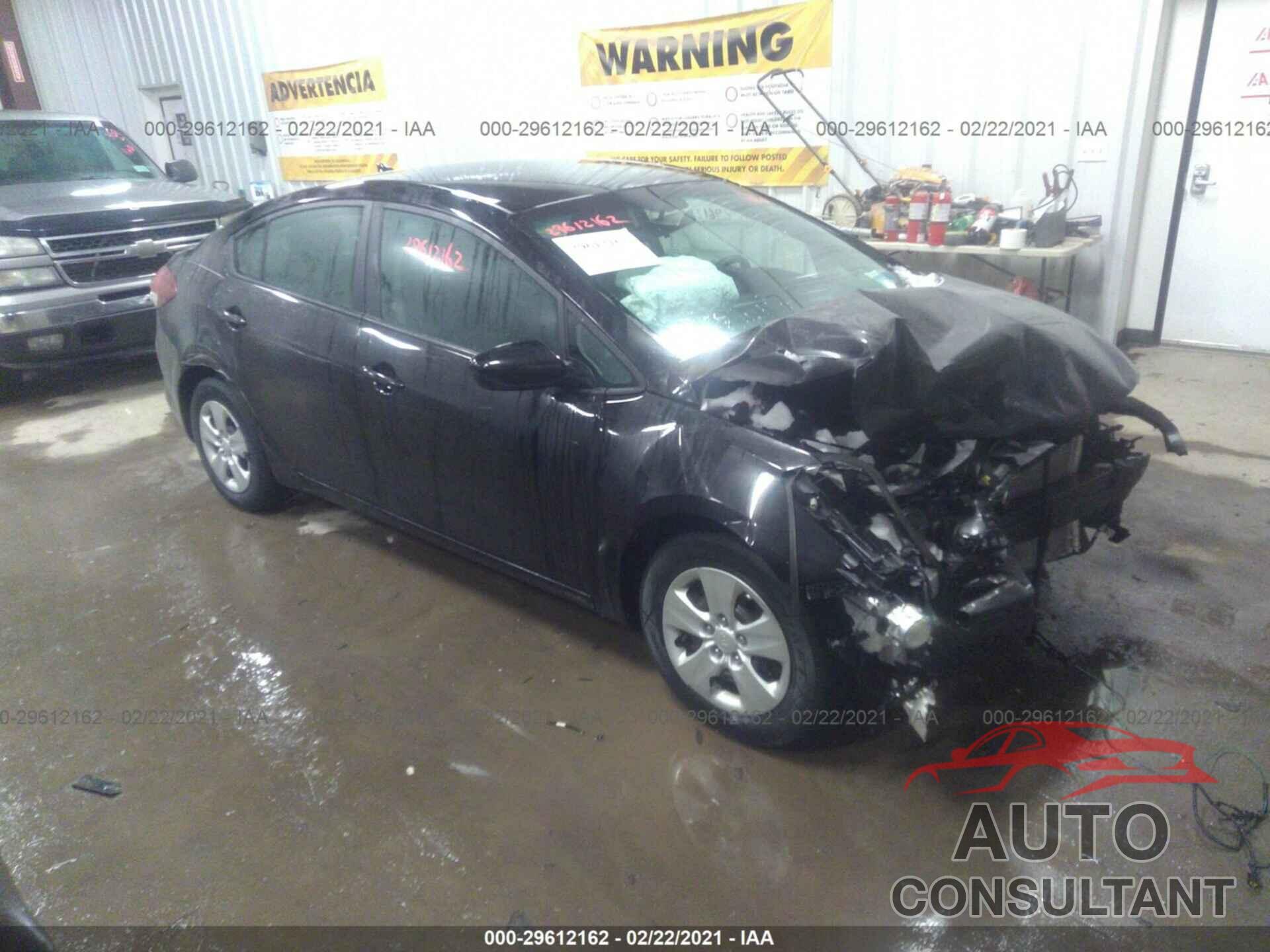 KIA FORTE 2017 - 3KPFK4A78HE073434