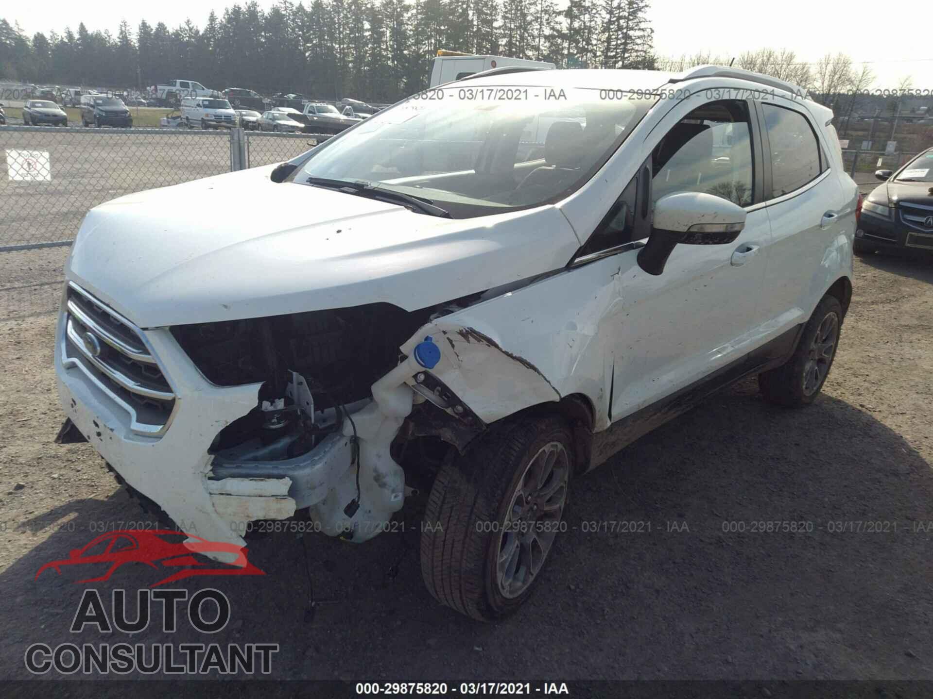 FORD ECOSPORT 2020 - MAJ6S3KL5LC315544