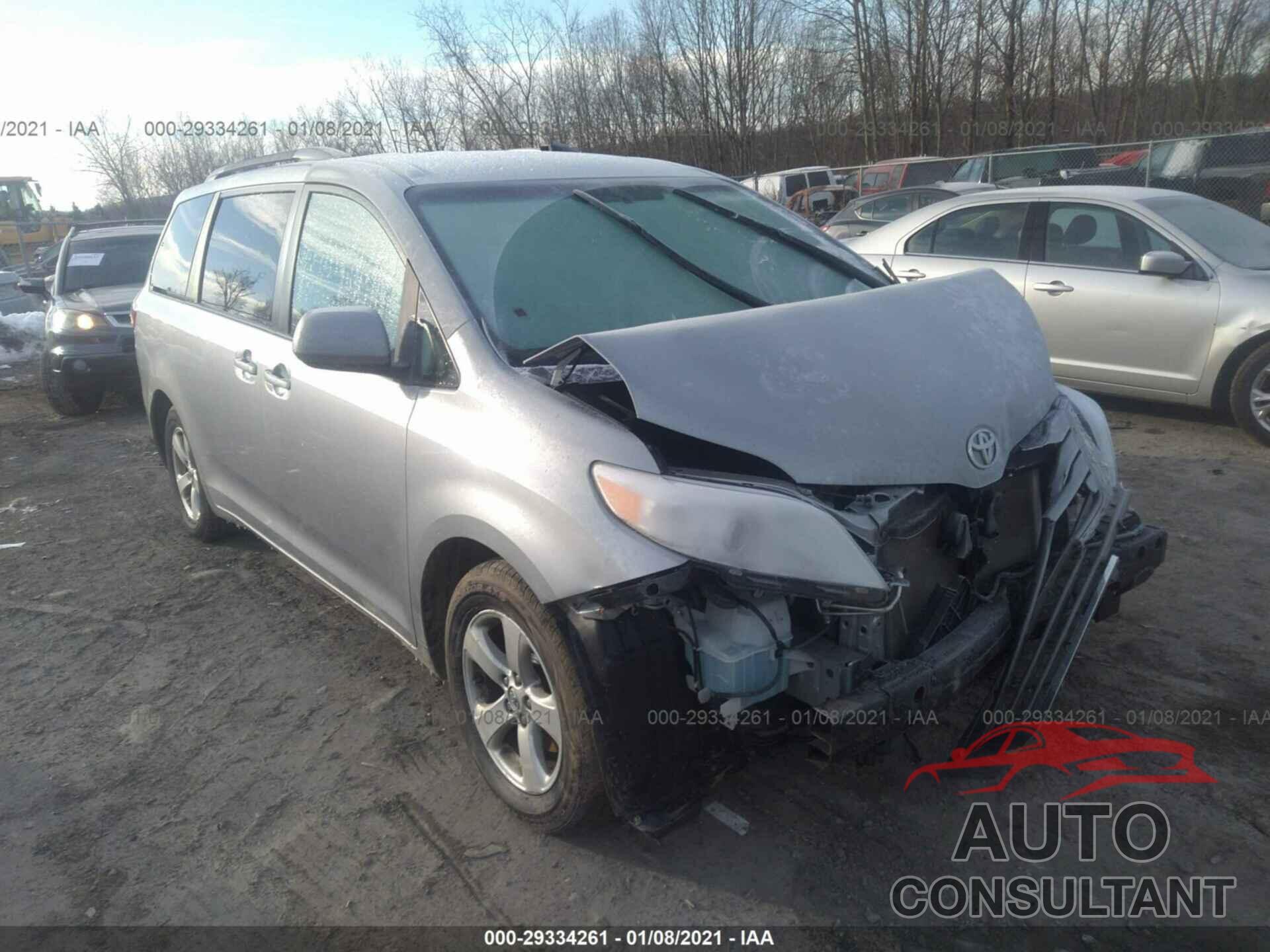 TOYOTA SIENNA 2016 - 5TDKK3DCXGS695734