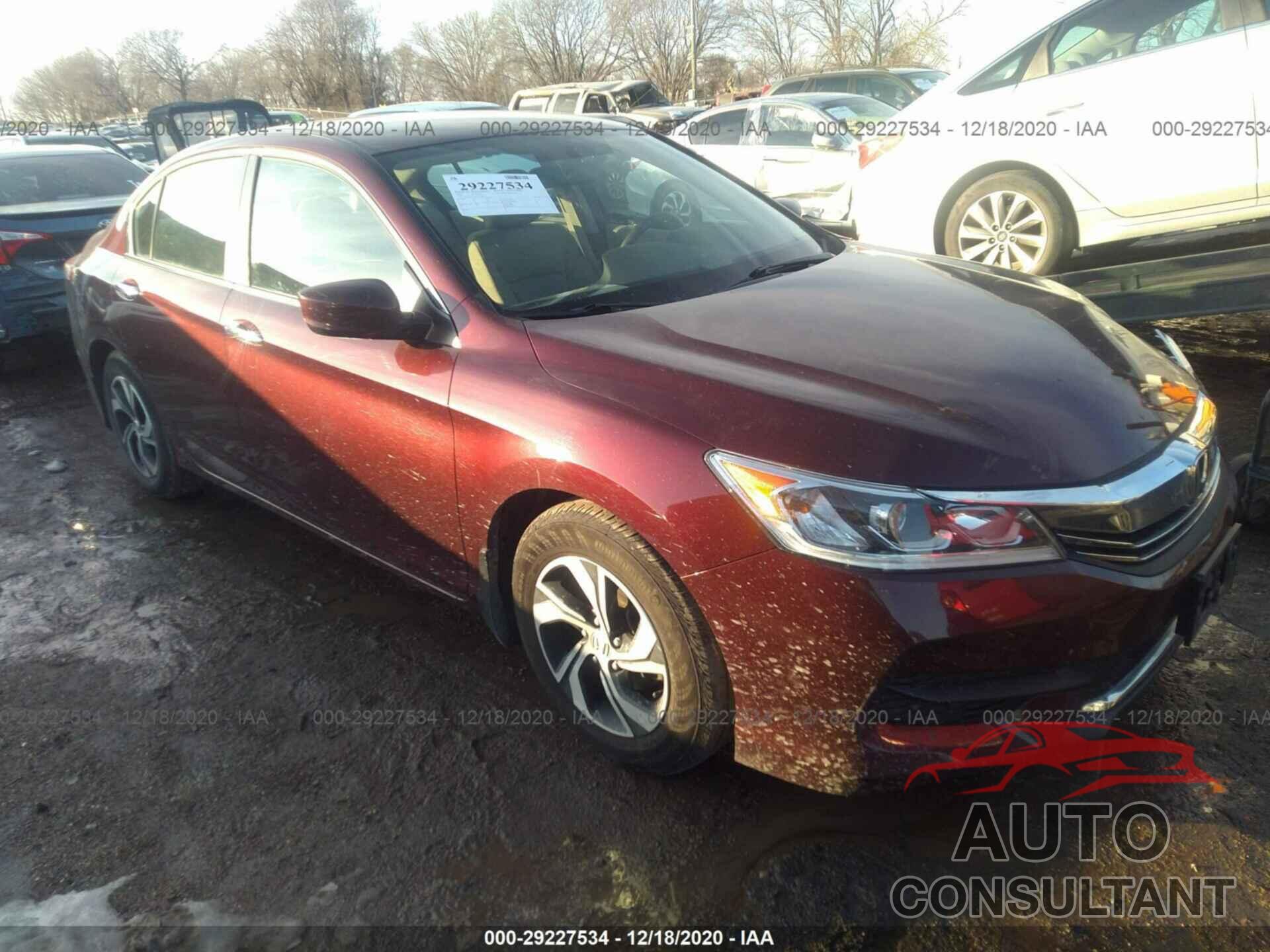HONDA ACCORD SEDAN 2016 - 1HGCR2F36GA006018