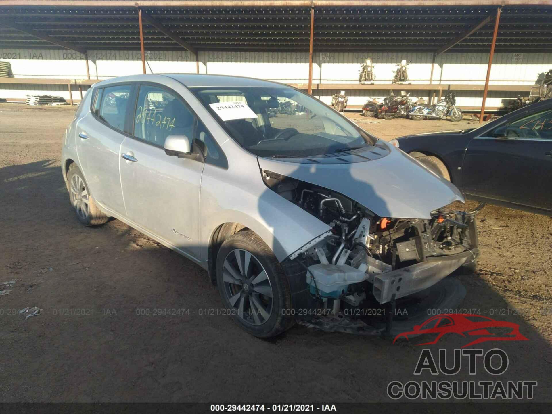 NISSAN LEAF 2017 - 1N4BZ0CP7HC302604