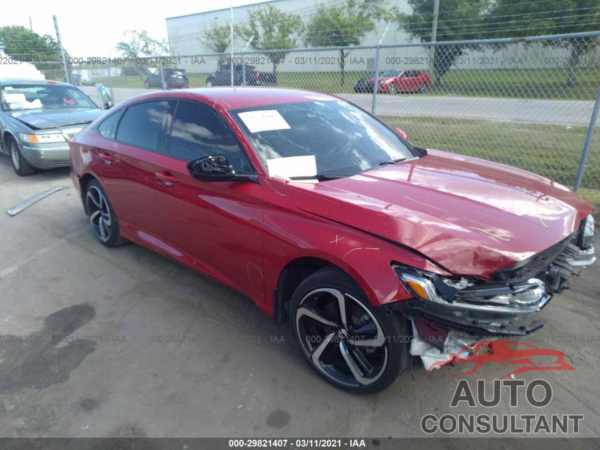 HONDA ACCORD SEDAN 2019 - 1HGCV1E39KA024321
