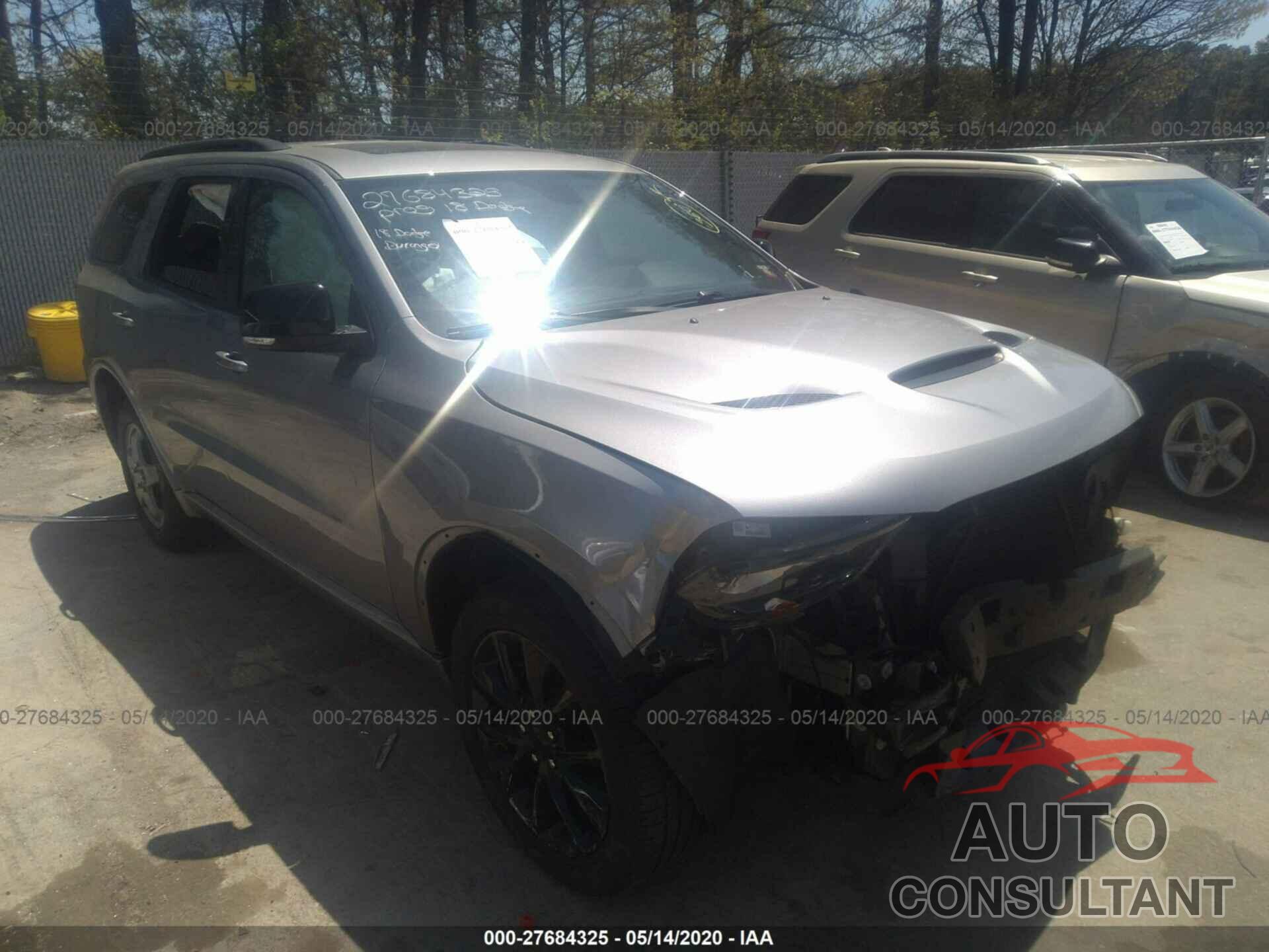 Dodge Durango 2018 - 1C4RDJDG1JC364453