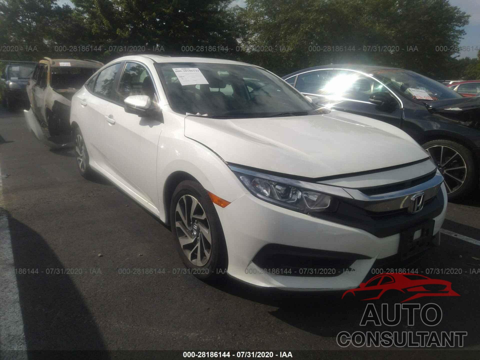 HONDA CIVIC SEDAN 2016 - 2HGFC2F74GH567353