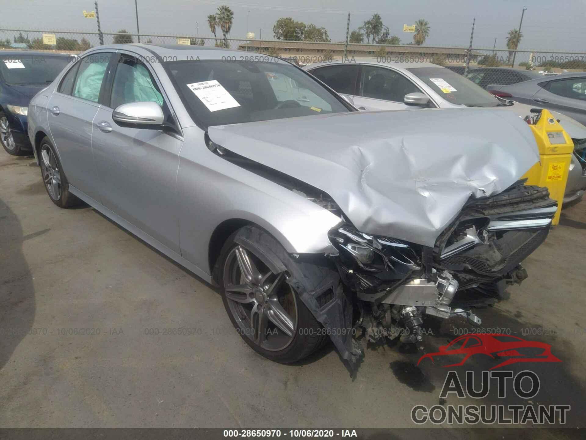 MERCEDES-BENZ E-CLASS 2017 - WDDZF4JBXHA097376