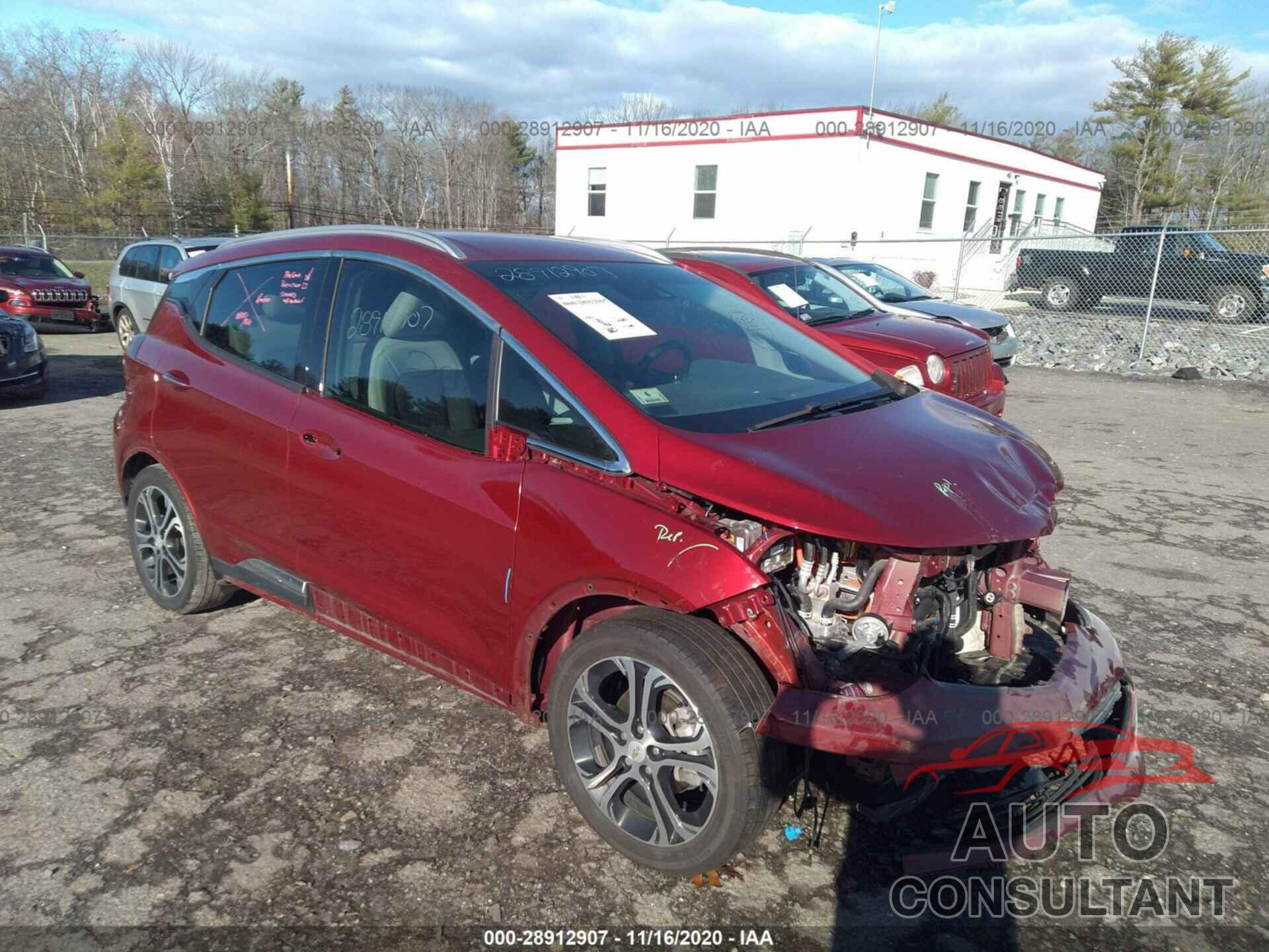 CHEVROLET BOLT EV 2018 - 1G1FX6S01J4119135