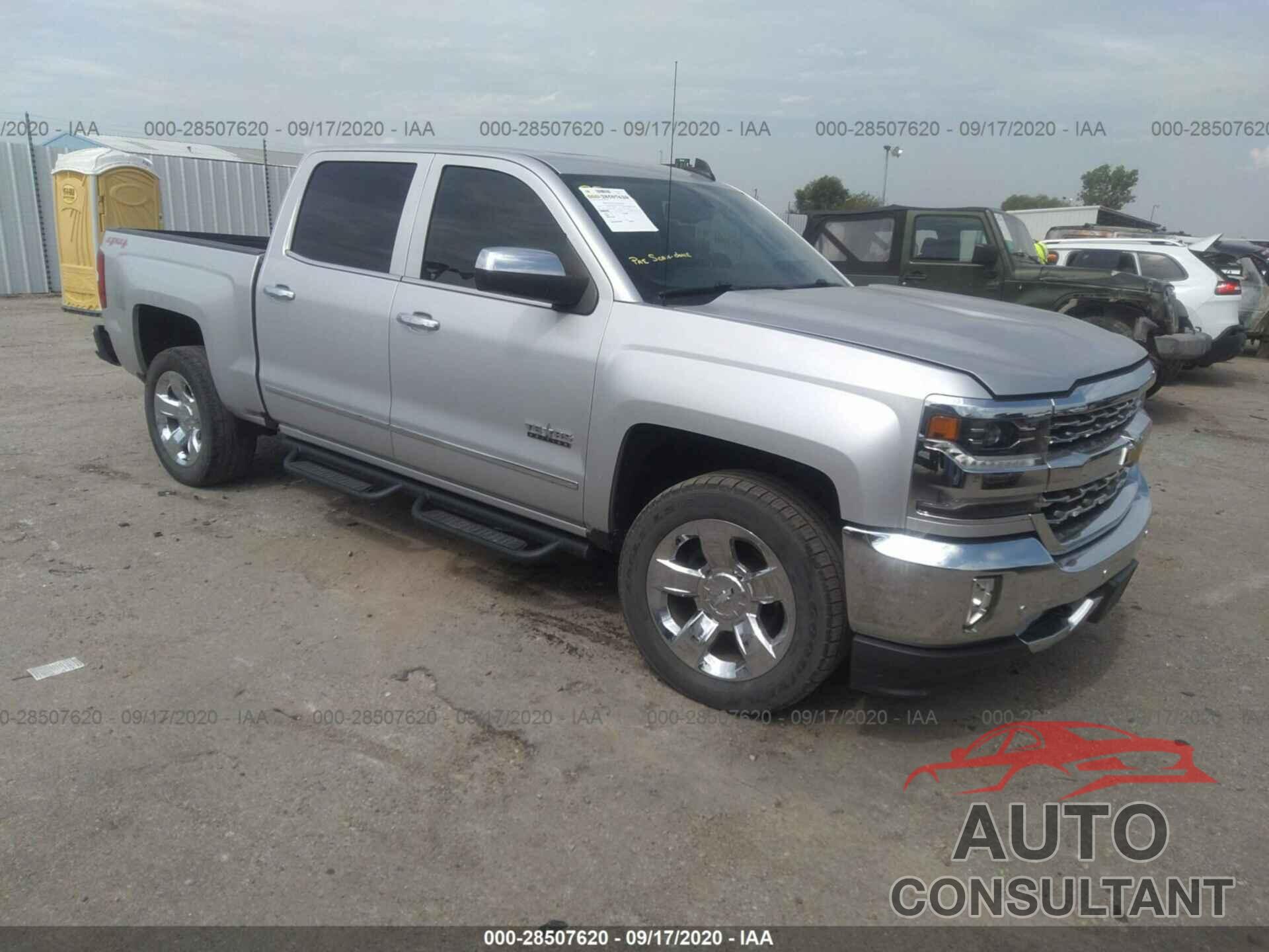CHEVROLET SILVERADO 1500 2017 - 3GCUKSECXHG152756