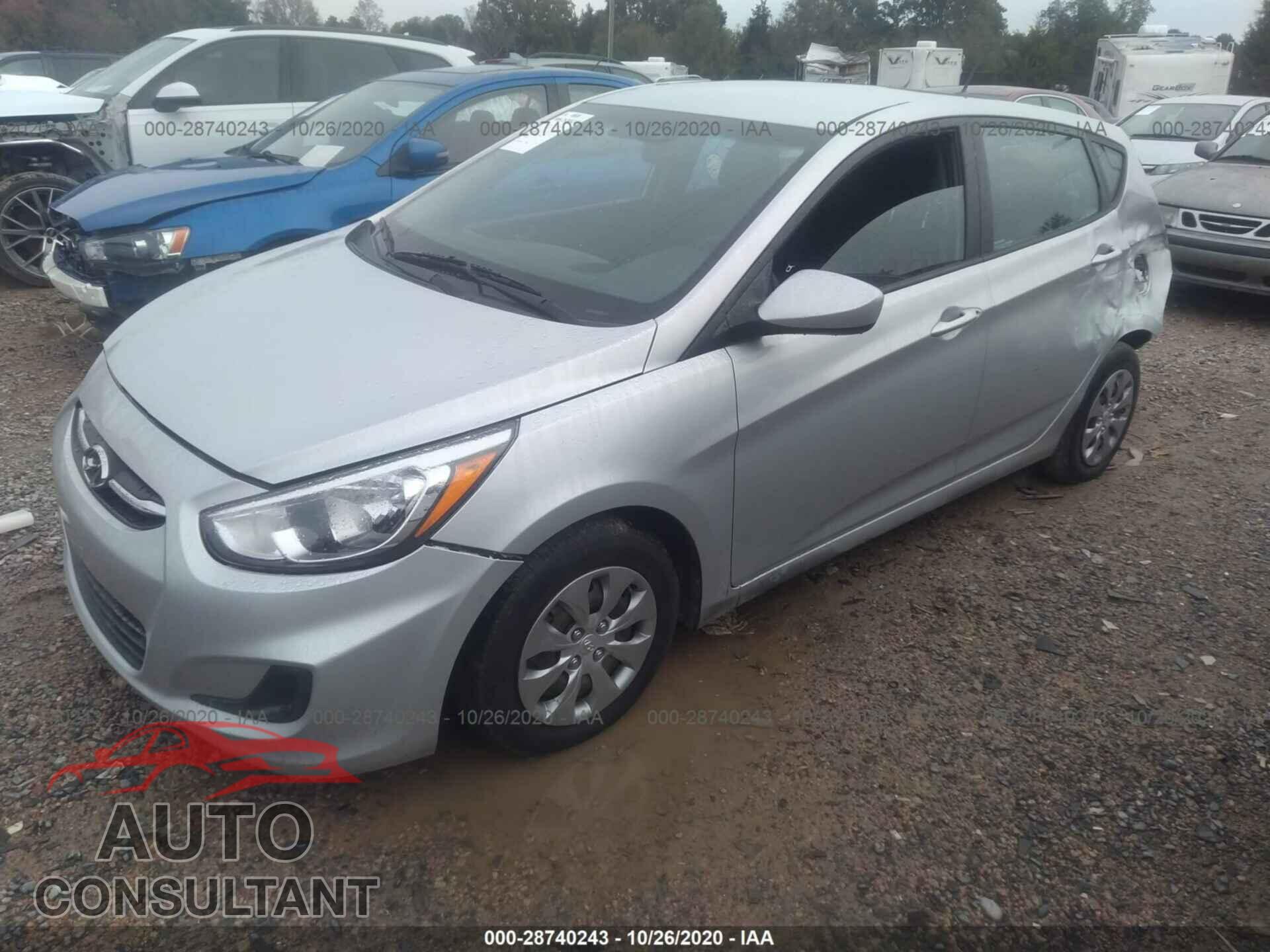 HYUNDAI ACCENT 2016 - KMHCT5AE9GU239234