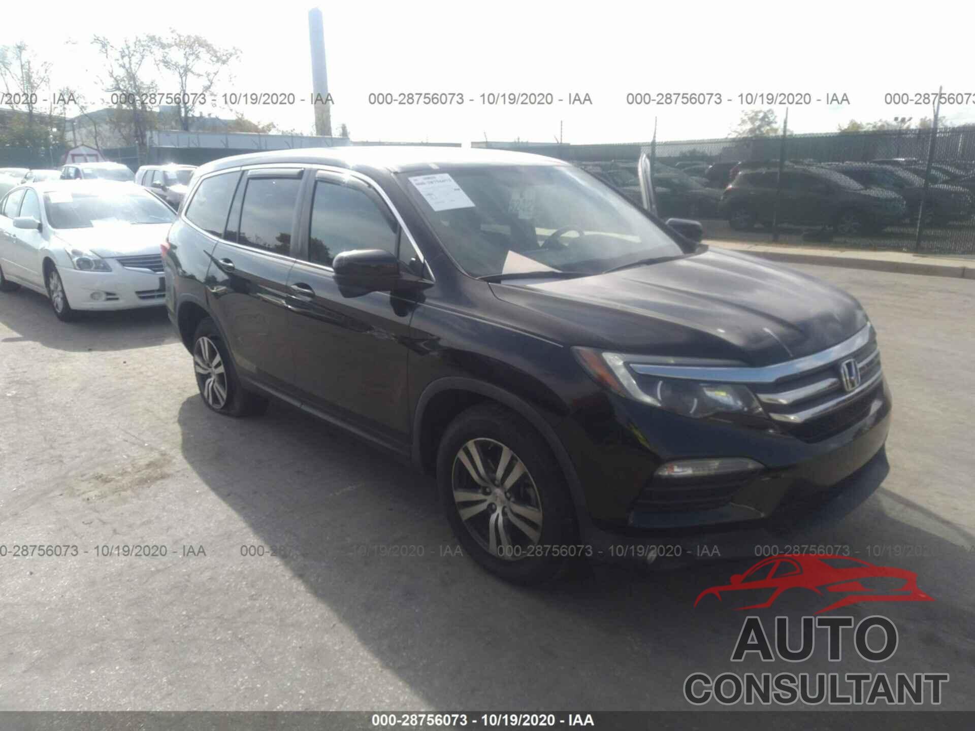 HONDA PILOT 2016 - 5FNYF6H84GB041421