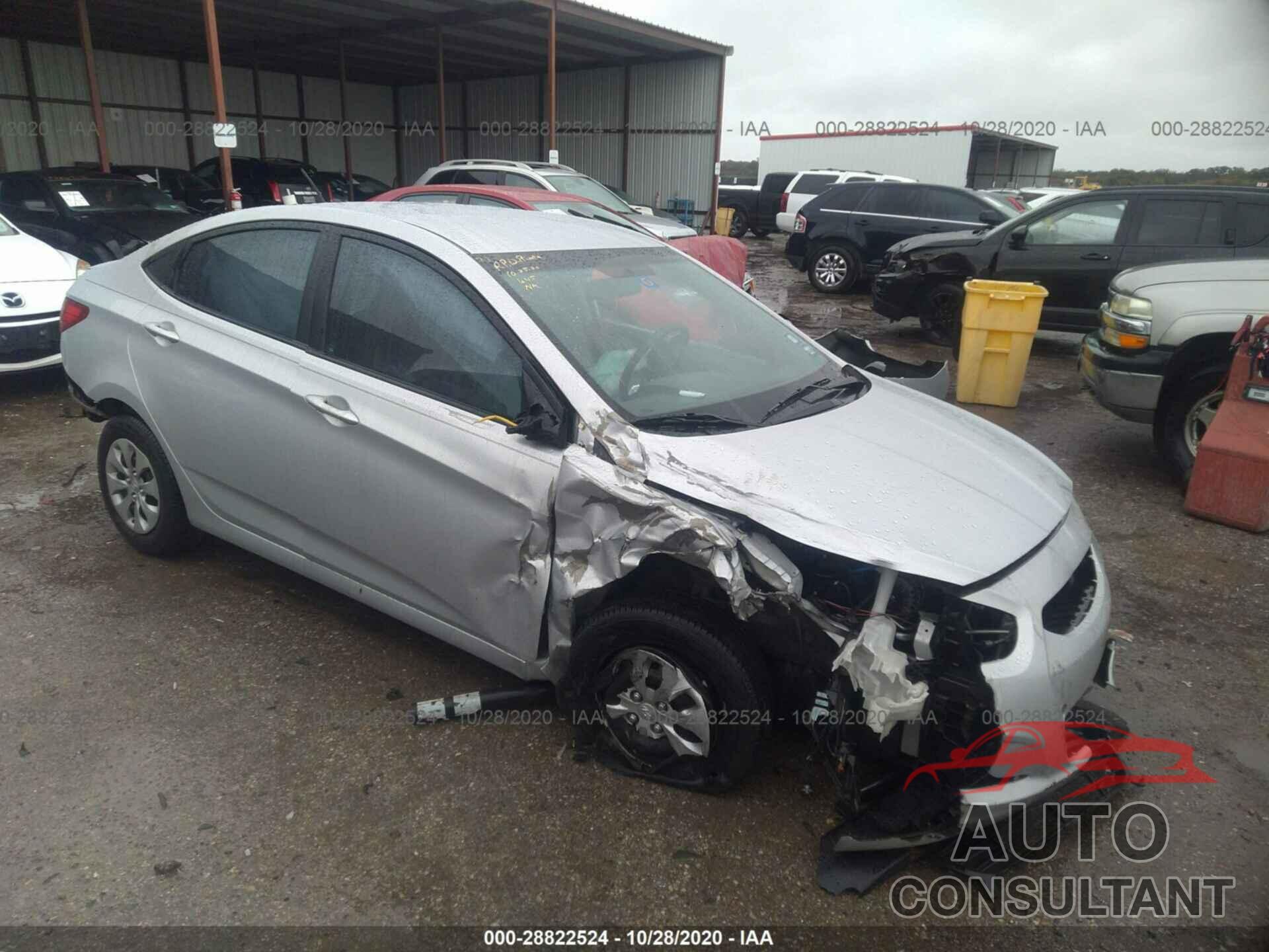 HYUNDAI ACCENT 2016 - KMHCT4AE4GU061078
