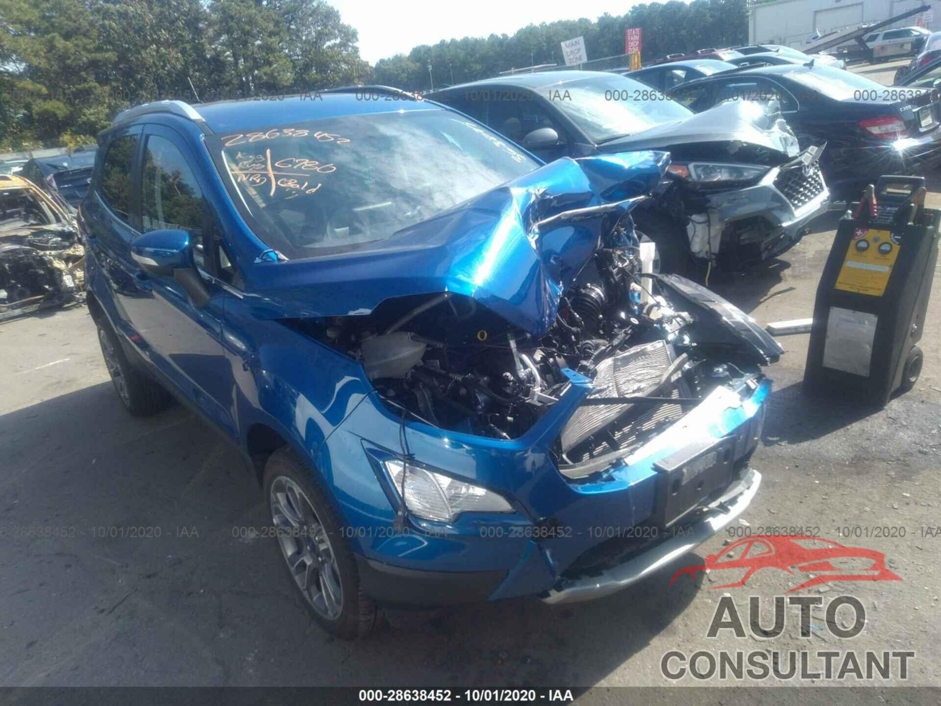 FORD ECOSPORT 2020 - MAJ6S3KL7LC363577