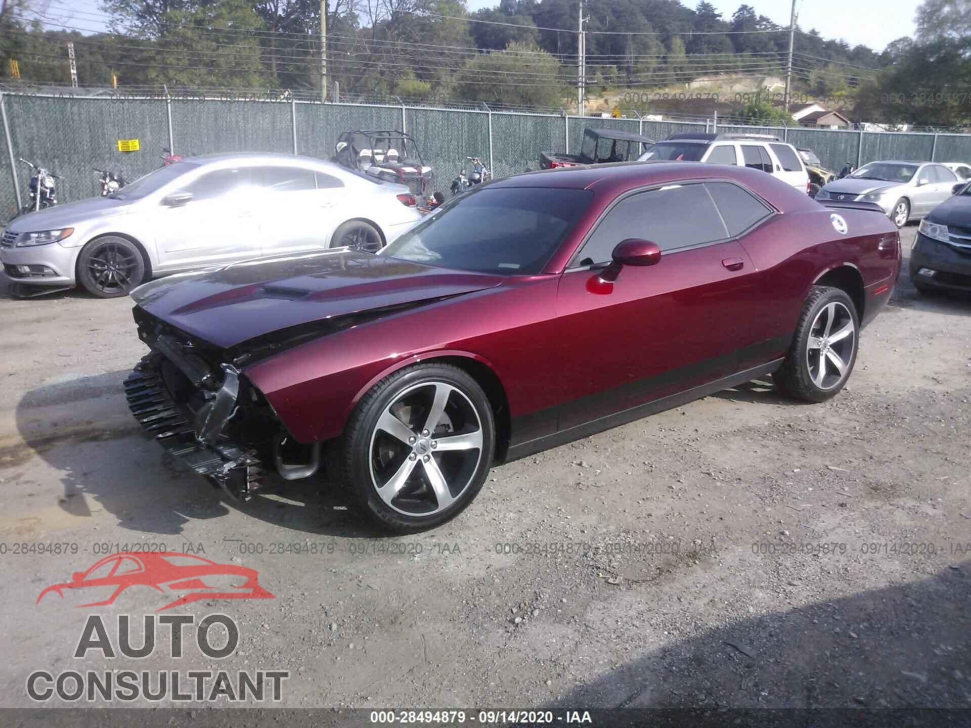 DODGE CHALLENGER 2019 - 2C3CDZAG6KH677591