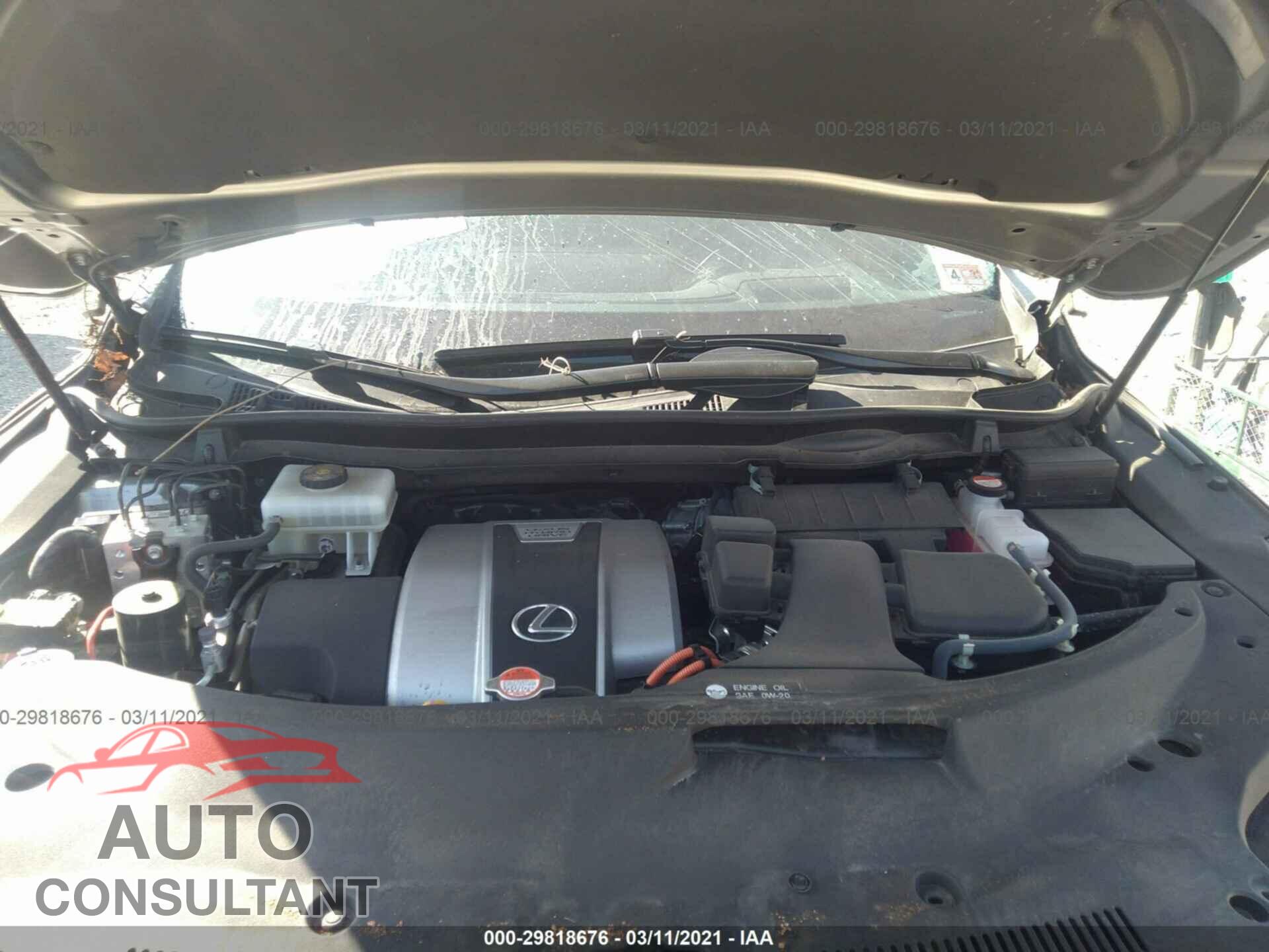 LEXUS RX 2017 - 2T2BGMCA4HC013430