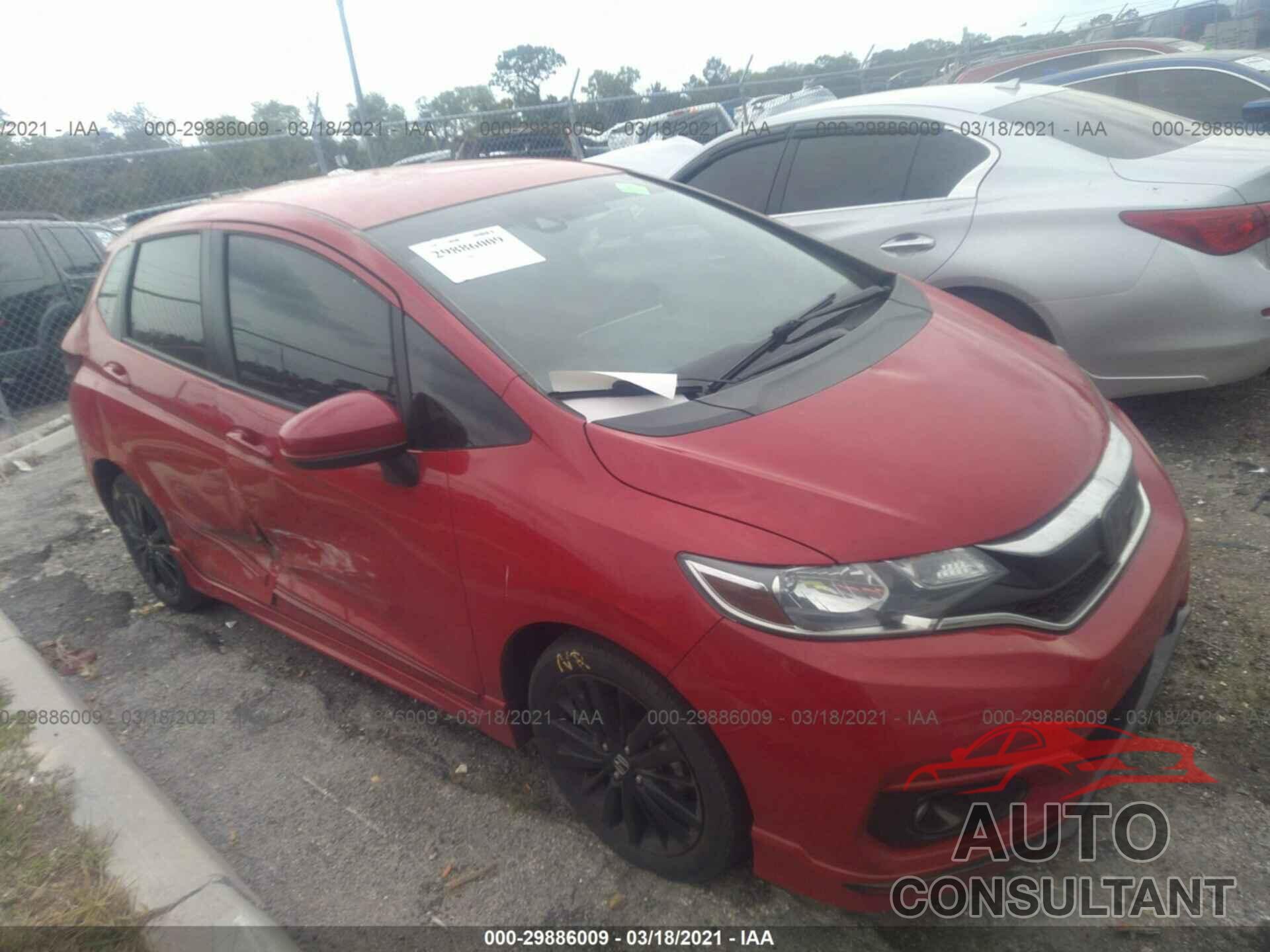 HONDA FIT 2018 - 3HGGK5H74JM715841