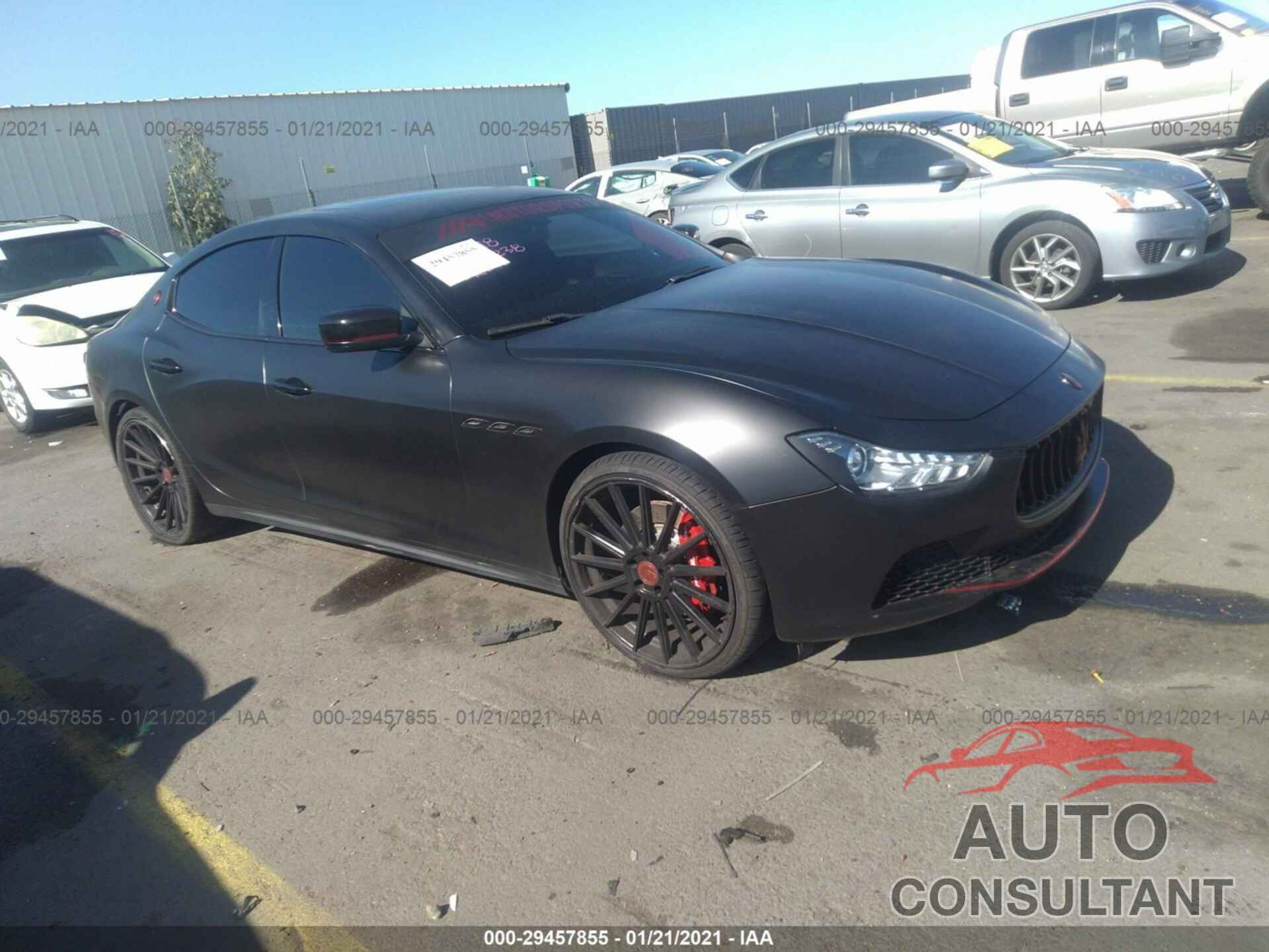 MASERATI GHIBLI 2016 - ZAM57RTA1G1183774