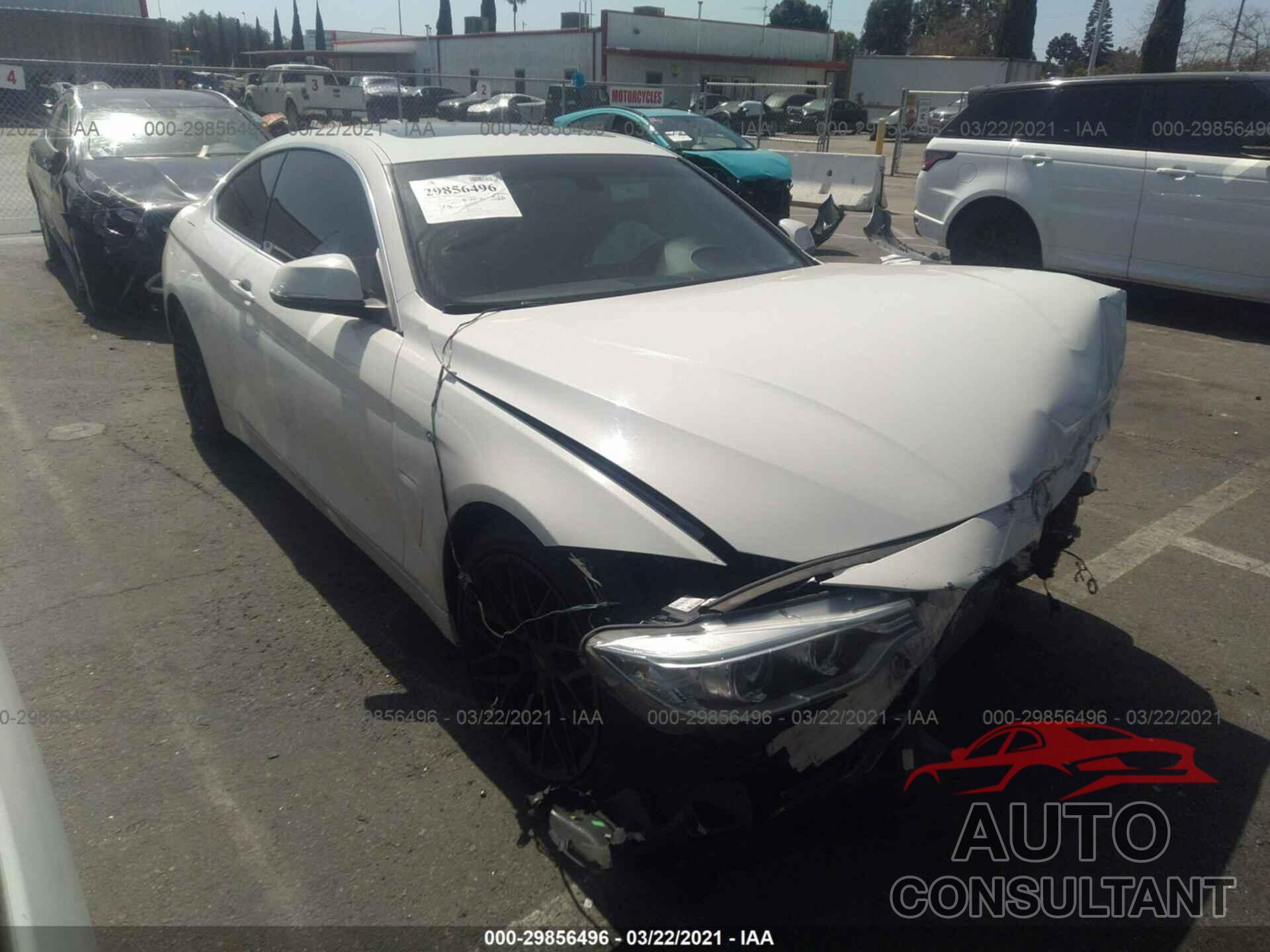 BMW 4 SERIES 2016 - WBA3N7C54GK226925