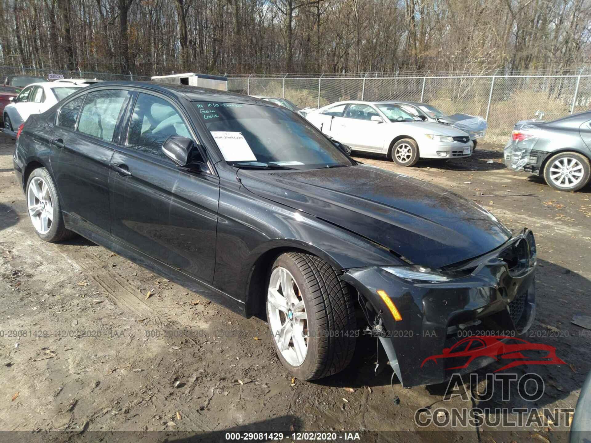 BMW 3 SERIES 2016 - WBA8B7C52GK702667
