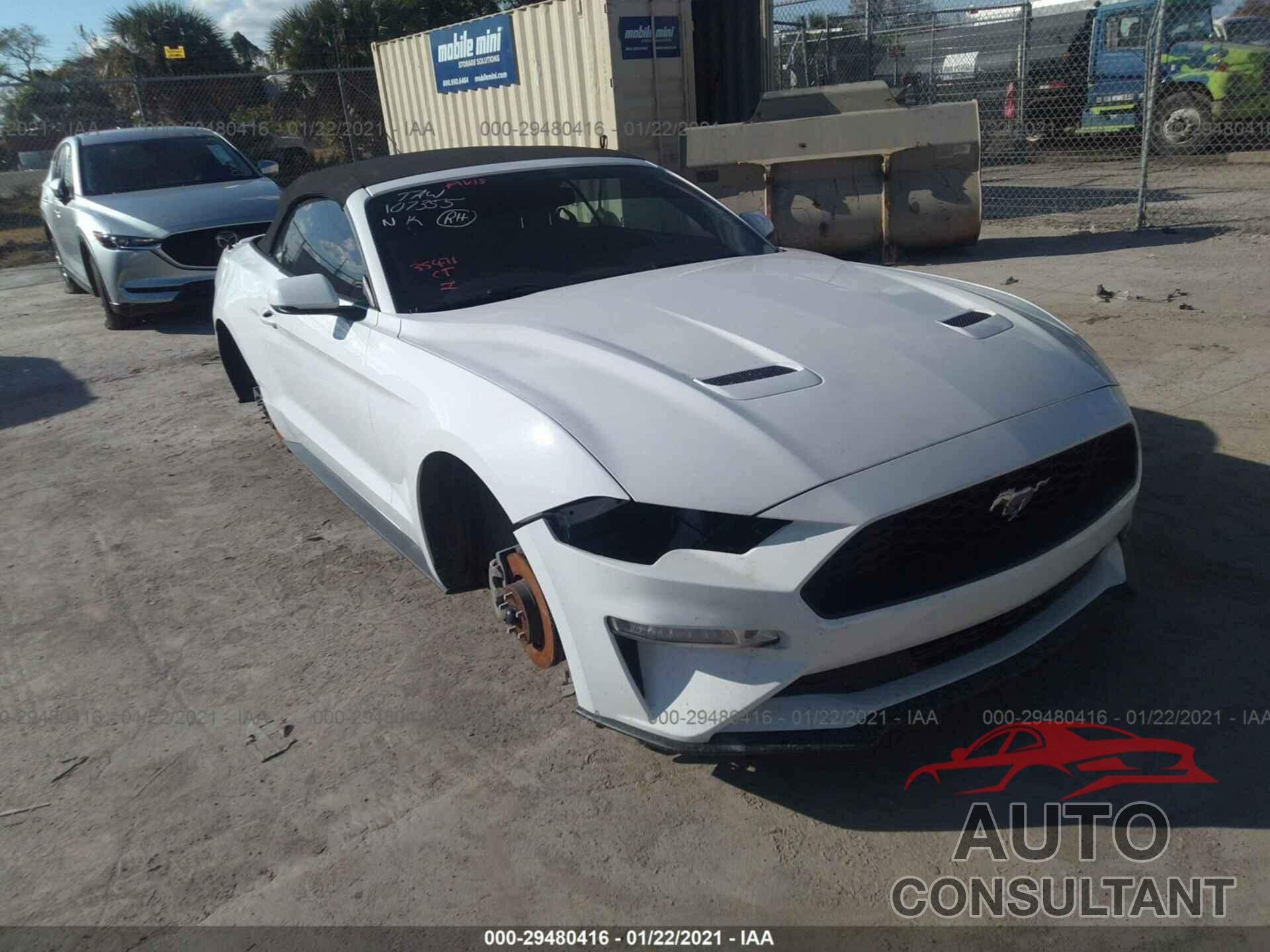 FORD MUSTANG 2019 - 1FATP8UH2K5138626