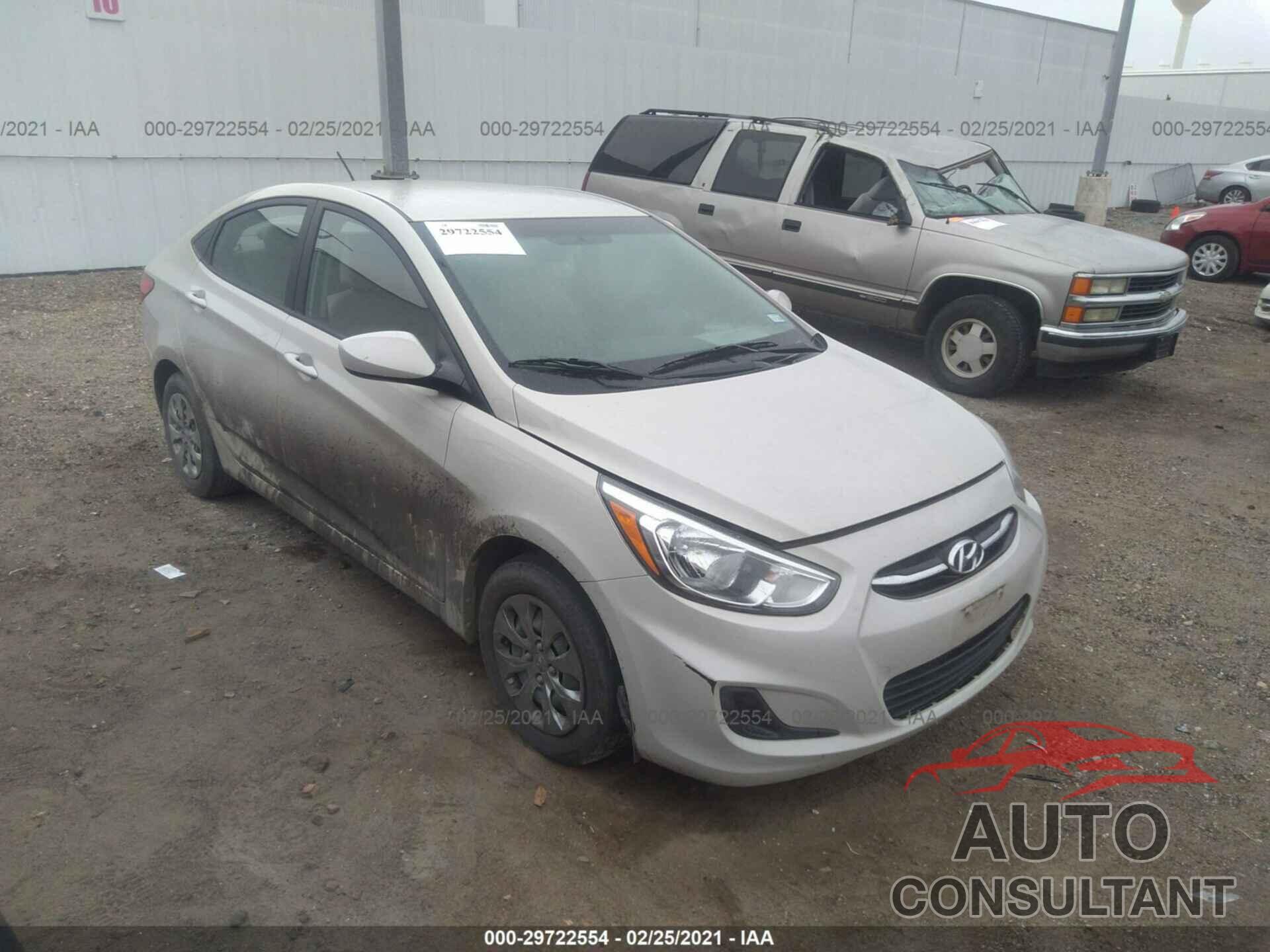HYUNDAI ACCENT 2017 - KMHCT4AE1HU195175