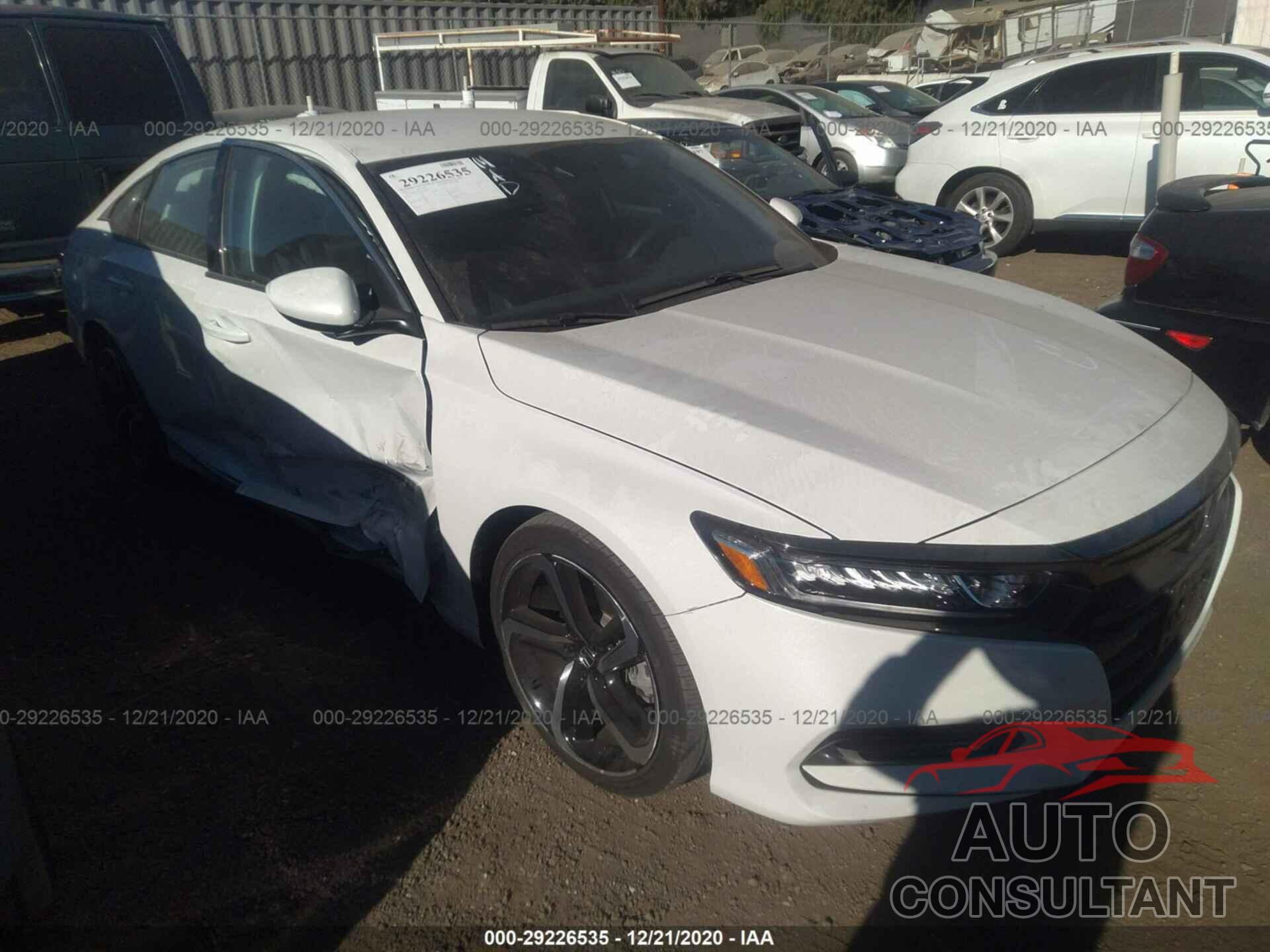 HONDA ACCORD SEDAN 2019 - 1HGCV1F30KA066195