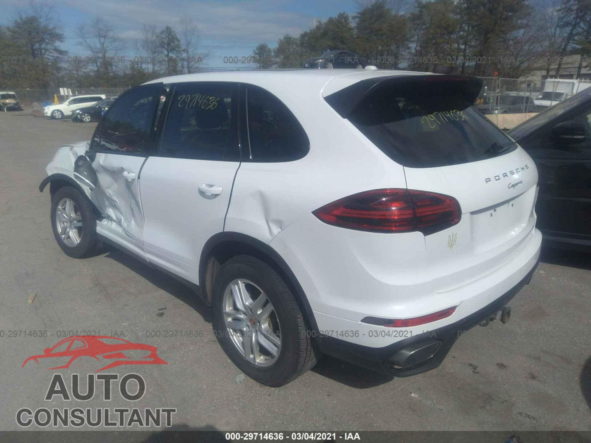 PORSCHE CAYENNE 2016 - WP1AA2A27GLA08293