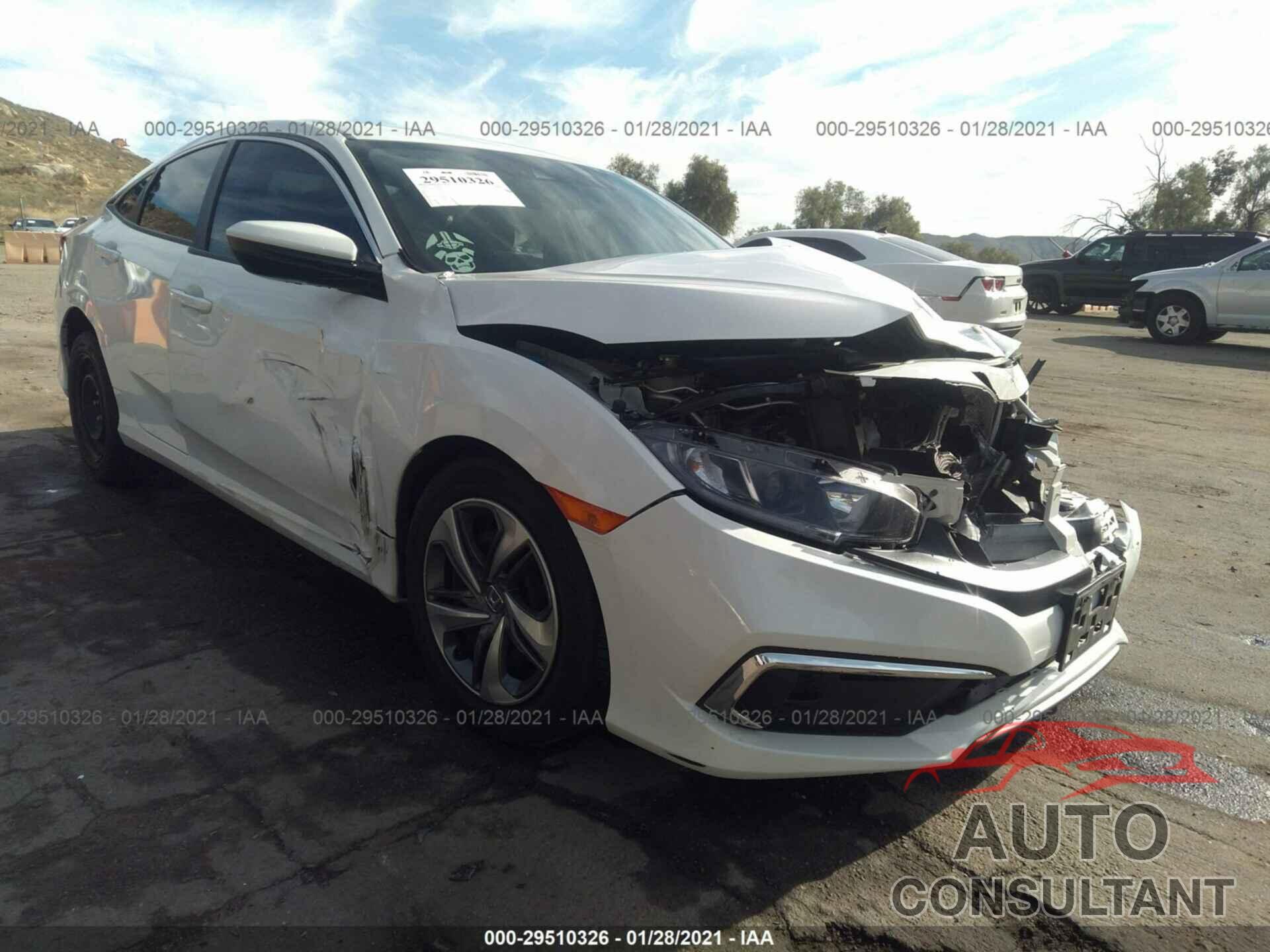 HONDA CIVIC SEDAN 2019 - 2HGFC2F66KH573123