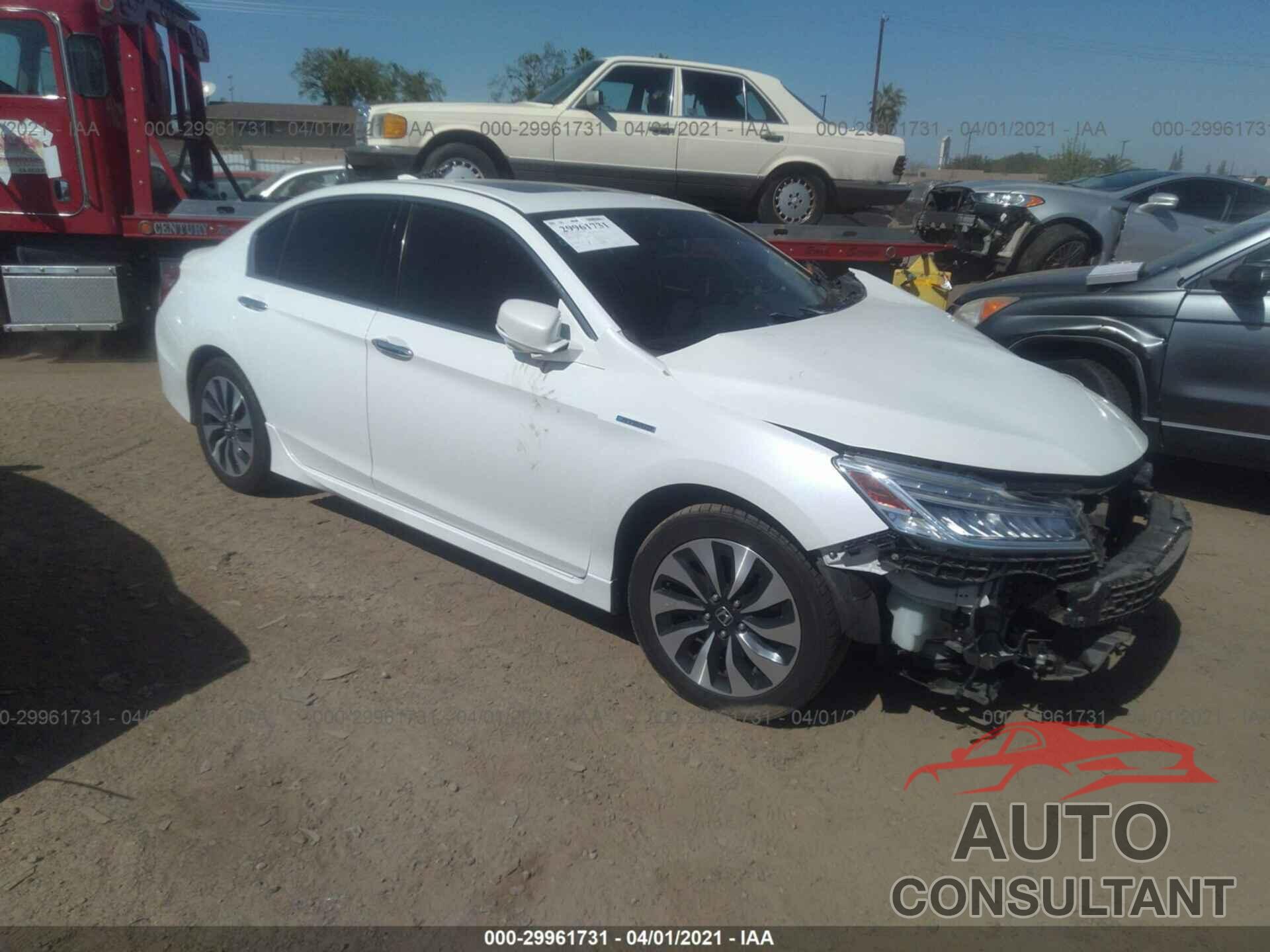 HONDA ACCORD HYBRID 2017 - JHMCR6F71HC003752