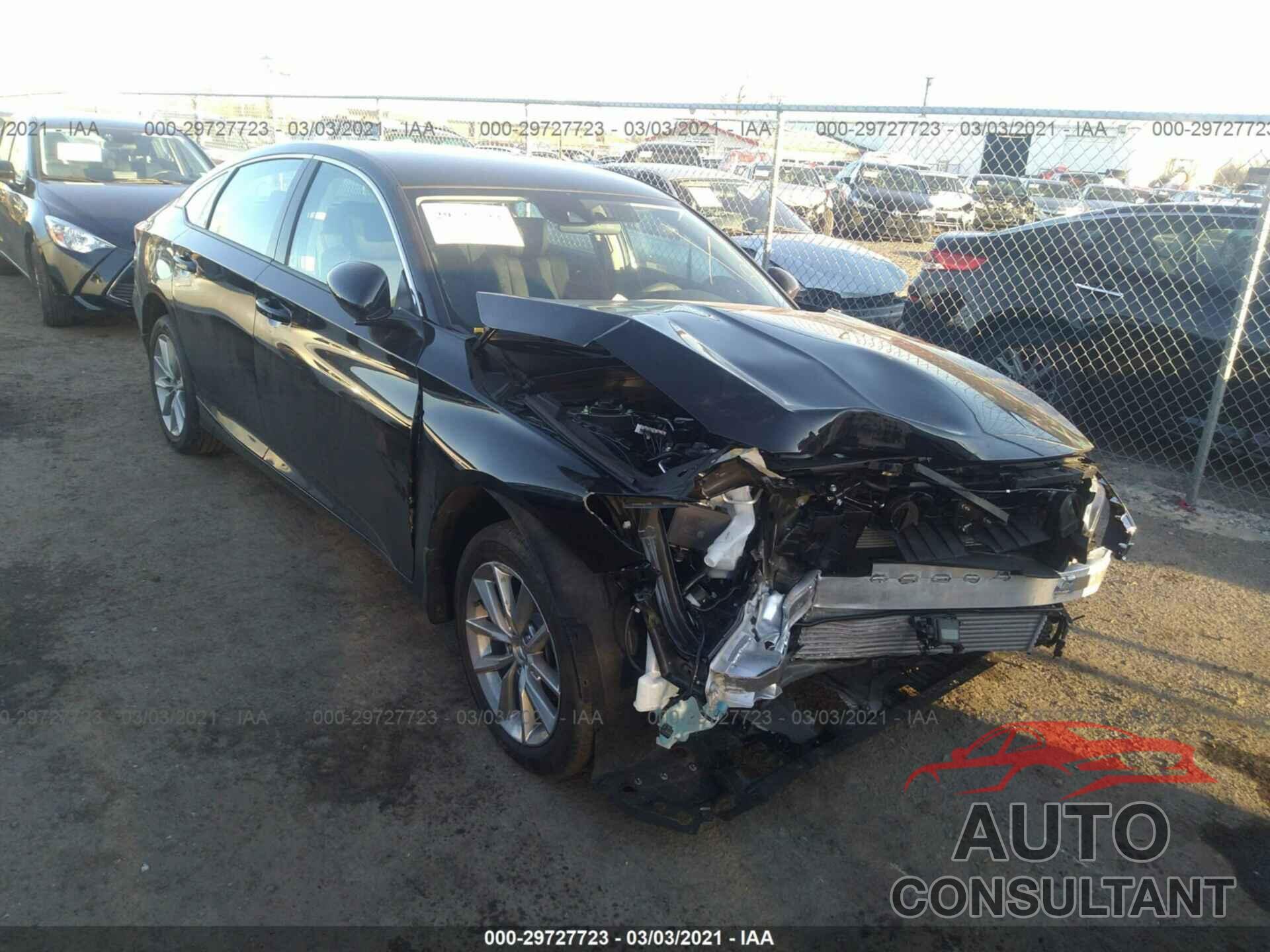 HONDA ACCORD SEDAN 2021 - 1HGCV1F19MA031527