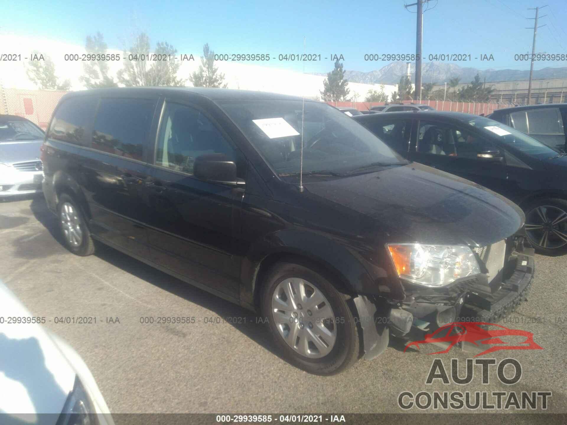 DODGE GRAND CARAVAN 2017 - 2C4RDGBG6HR772714