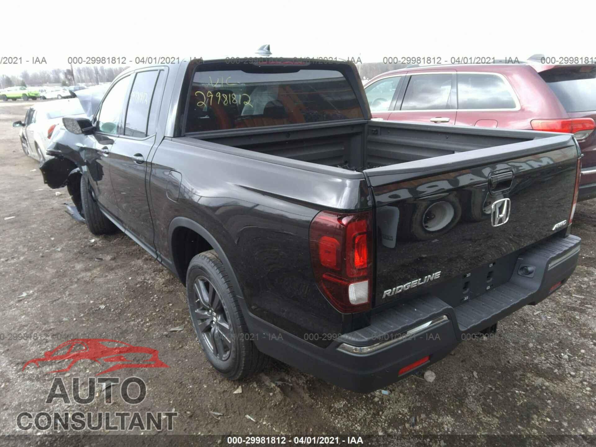 HONDA RIDGELINE 2020 - 5FPYK3F1XLB030991