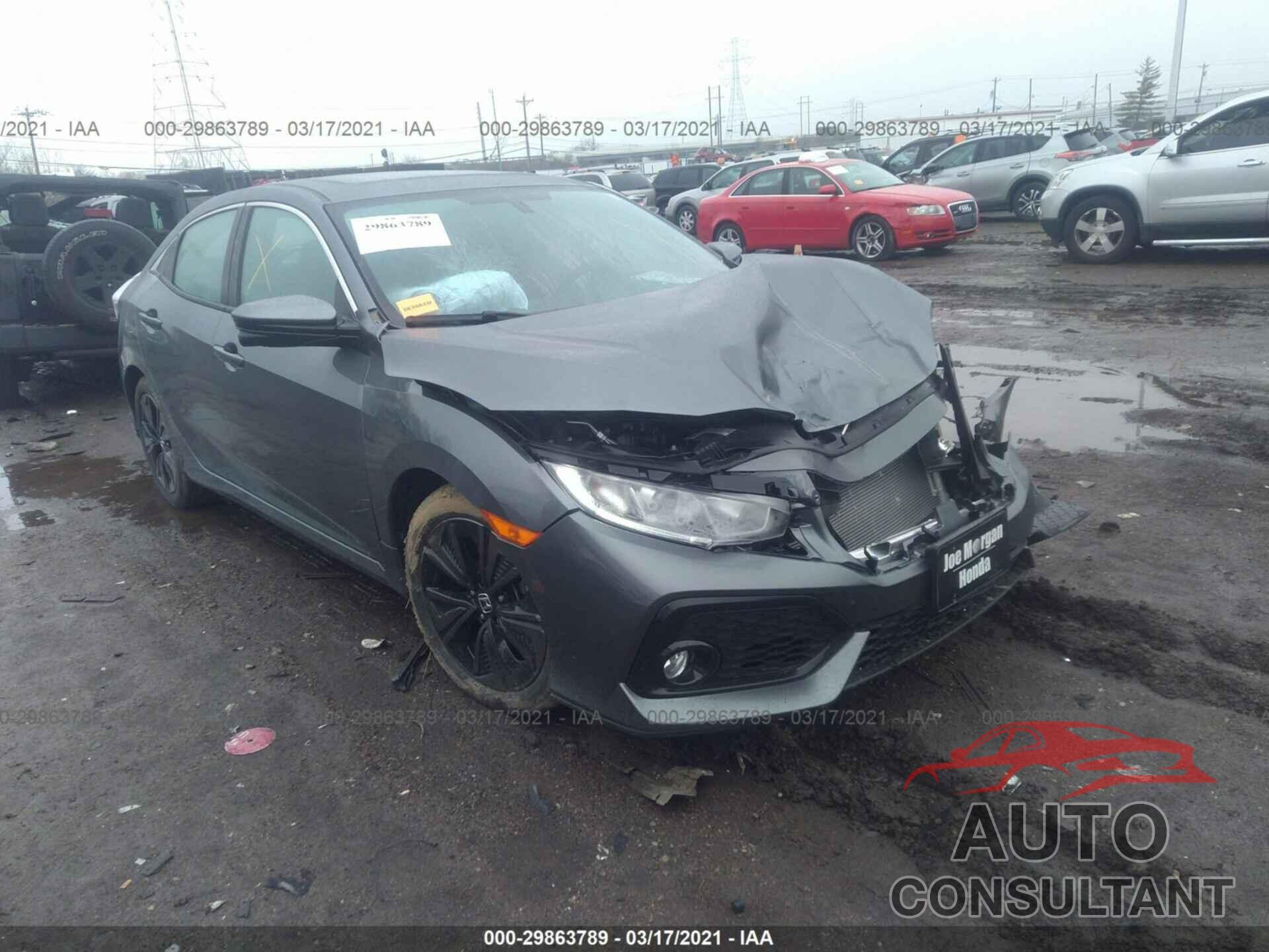 HONDA CIVIC HATCHBACK 2018 - SHHFK7H54JU237928