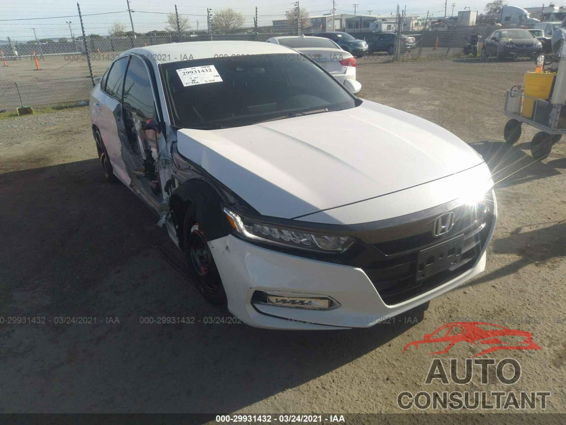 HONDA ACCORD SEDAN 2020 - 1HGCV1F37LA154954