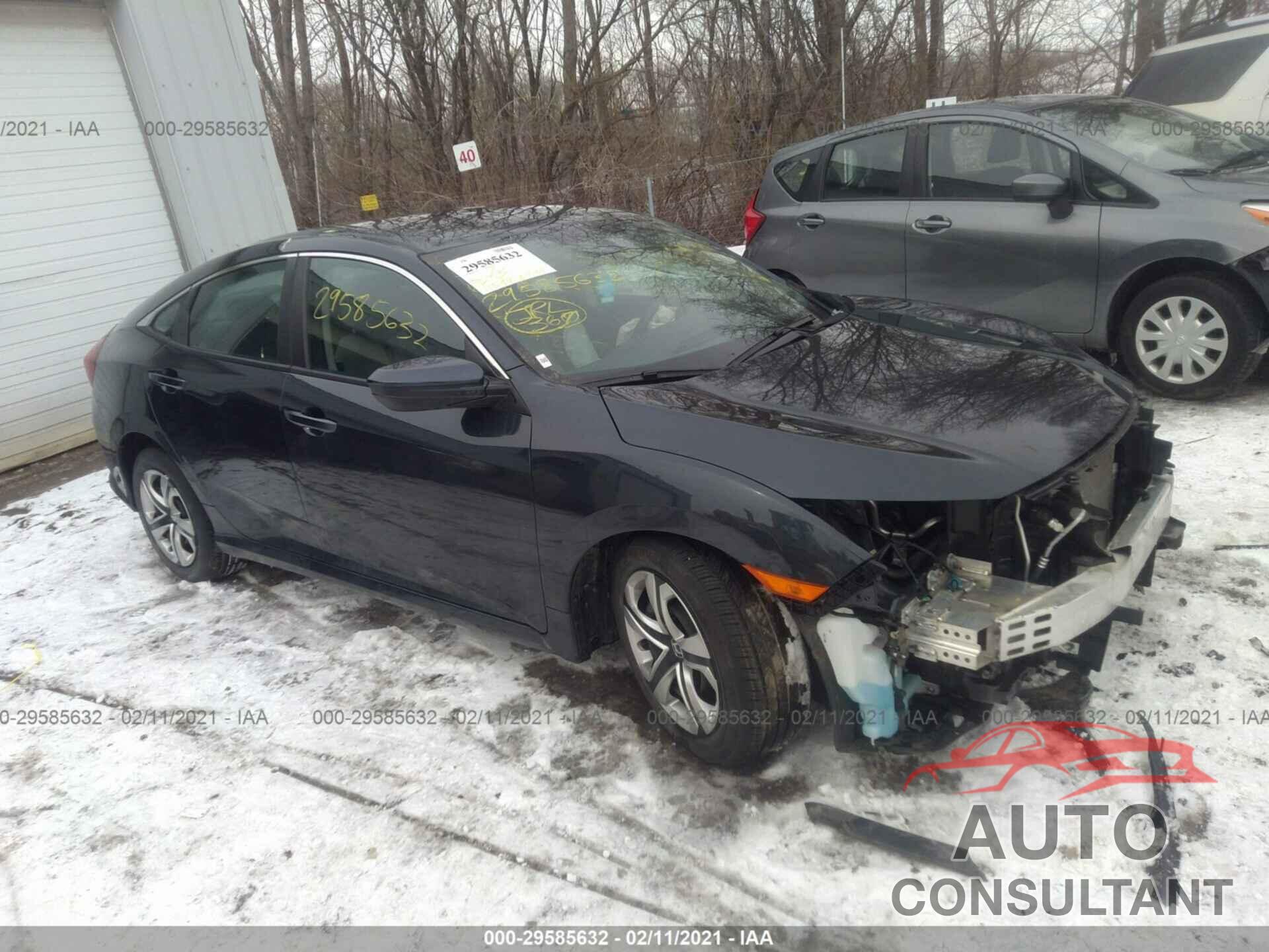 HONDA CIVIC SEDAN 2018 - 2HGFC2F5XJH597995