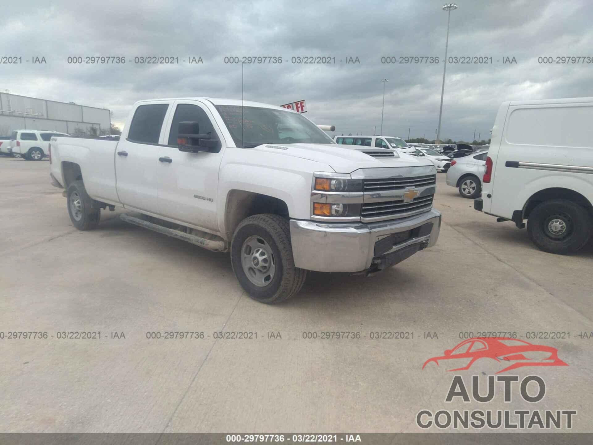 CHEVROLET SILVERADO 2500HD 2018 - 1GC1KUEY9JF206601