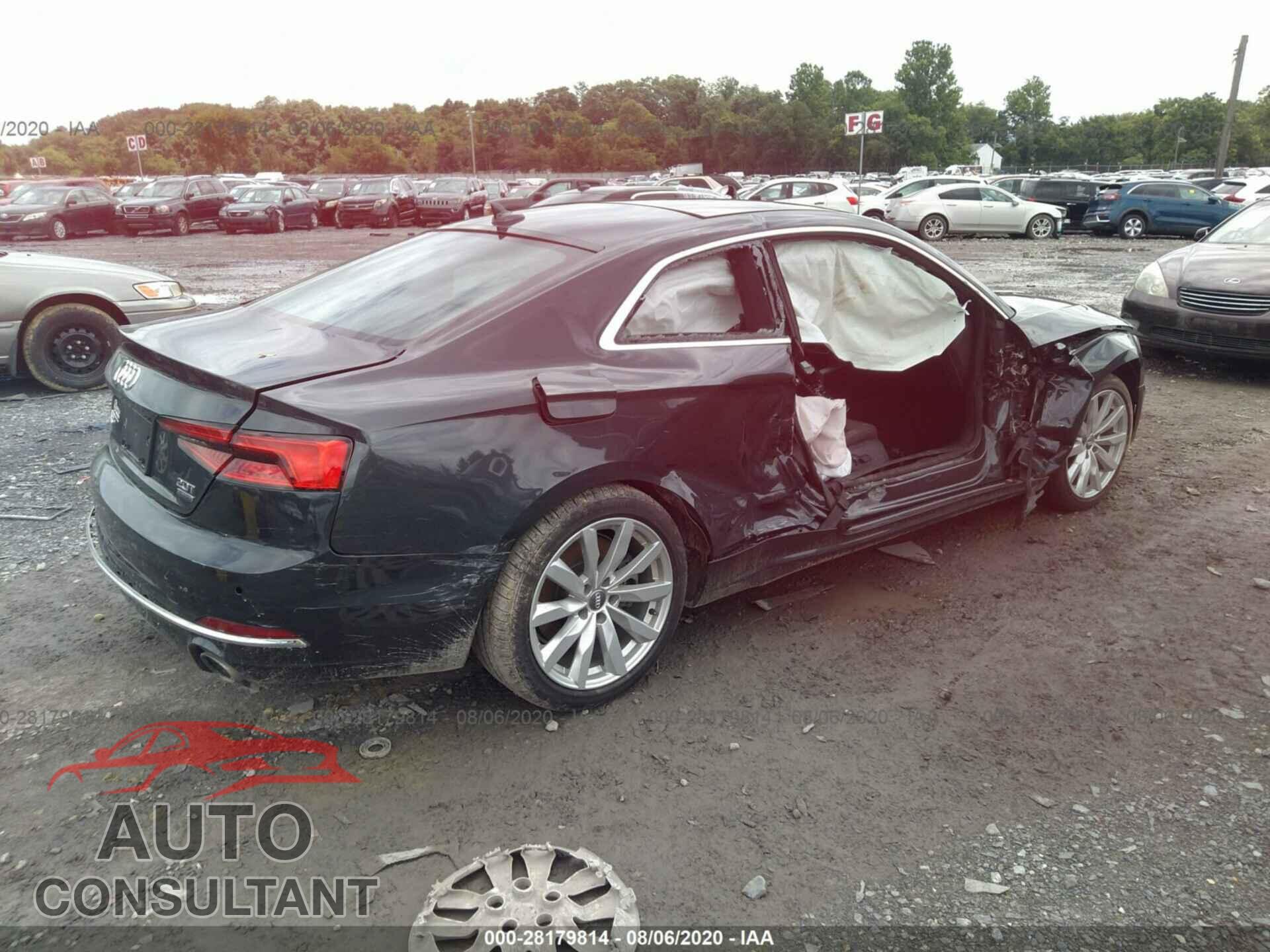AUDI A5 2017 - WAUPNAF59JA003464