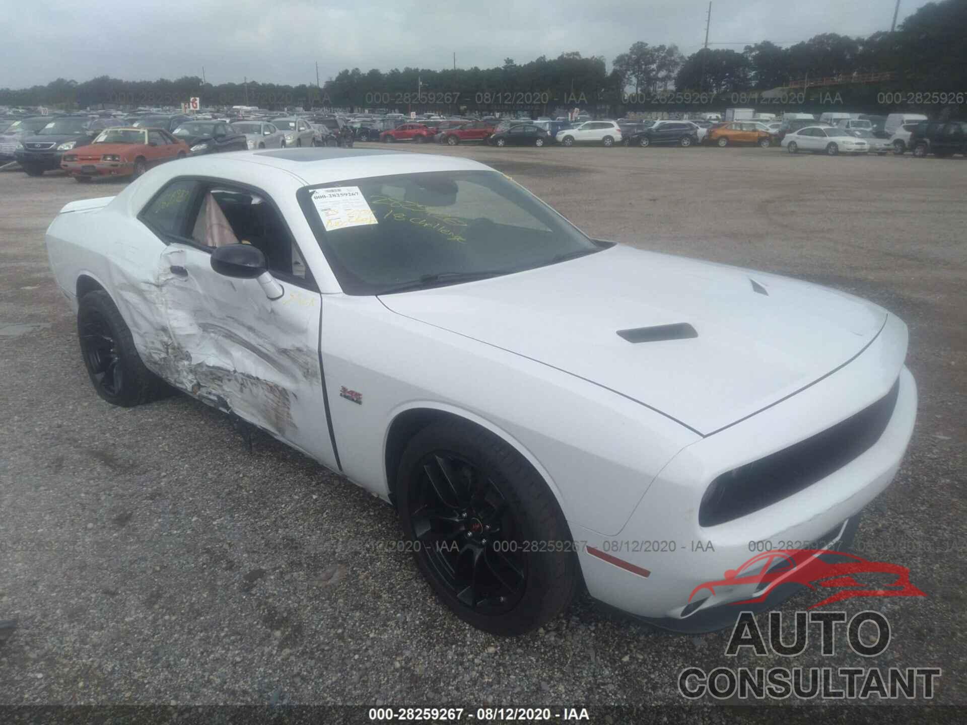DODGE CHALLENGER 2018 - 2C3CDZBT1JH279487
