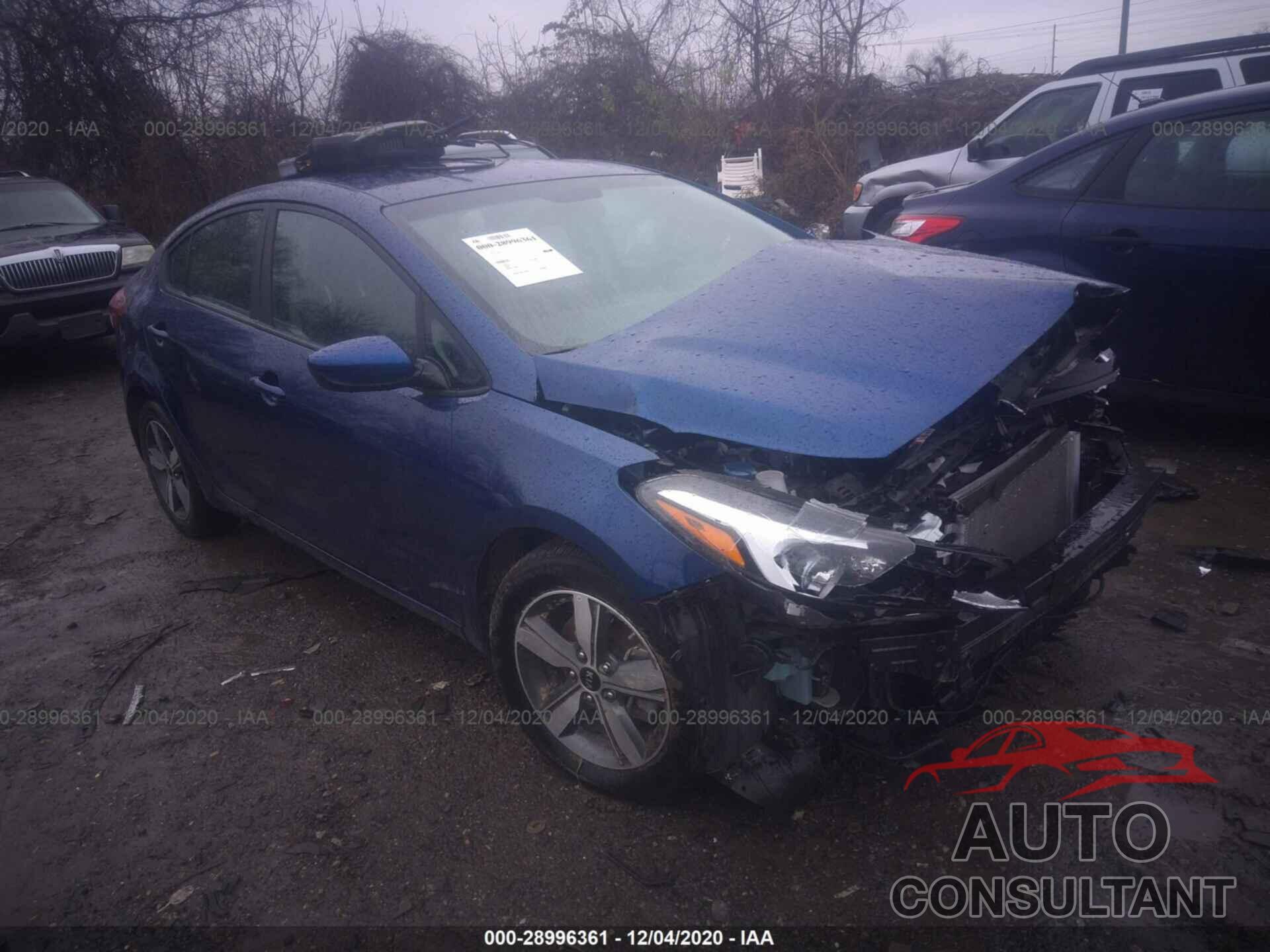 KIA FORTE 2018 - 3KPFL4A79JE224736